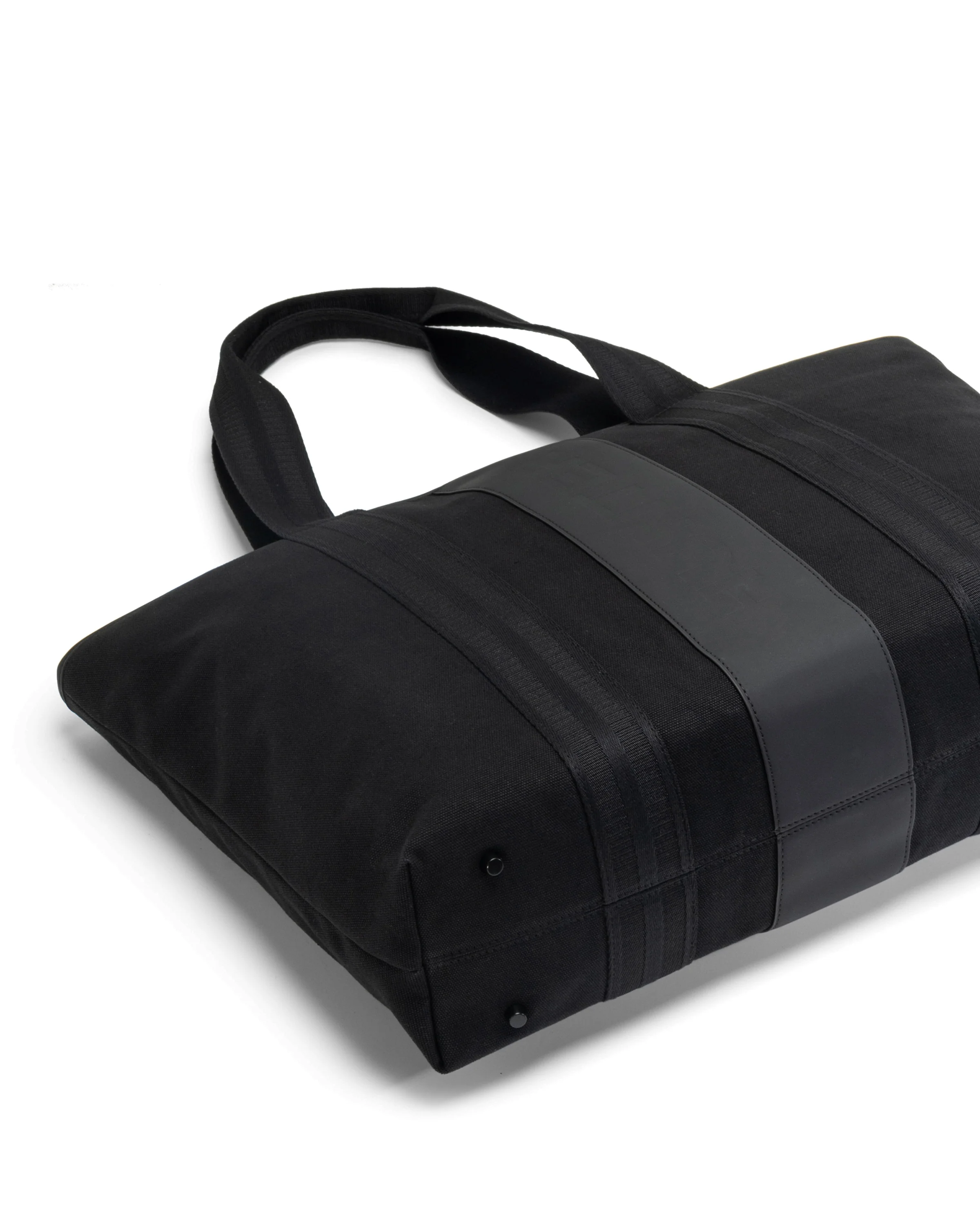 リファインド スティッチ キャンバス ラージ トート - ブラック