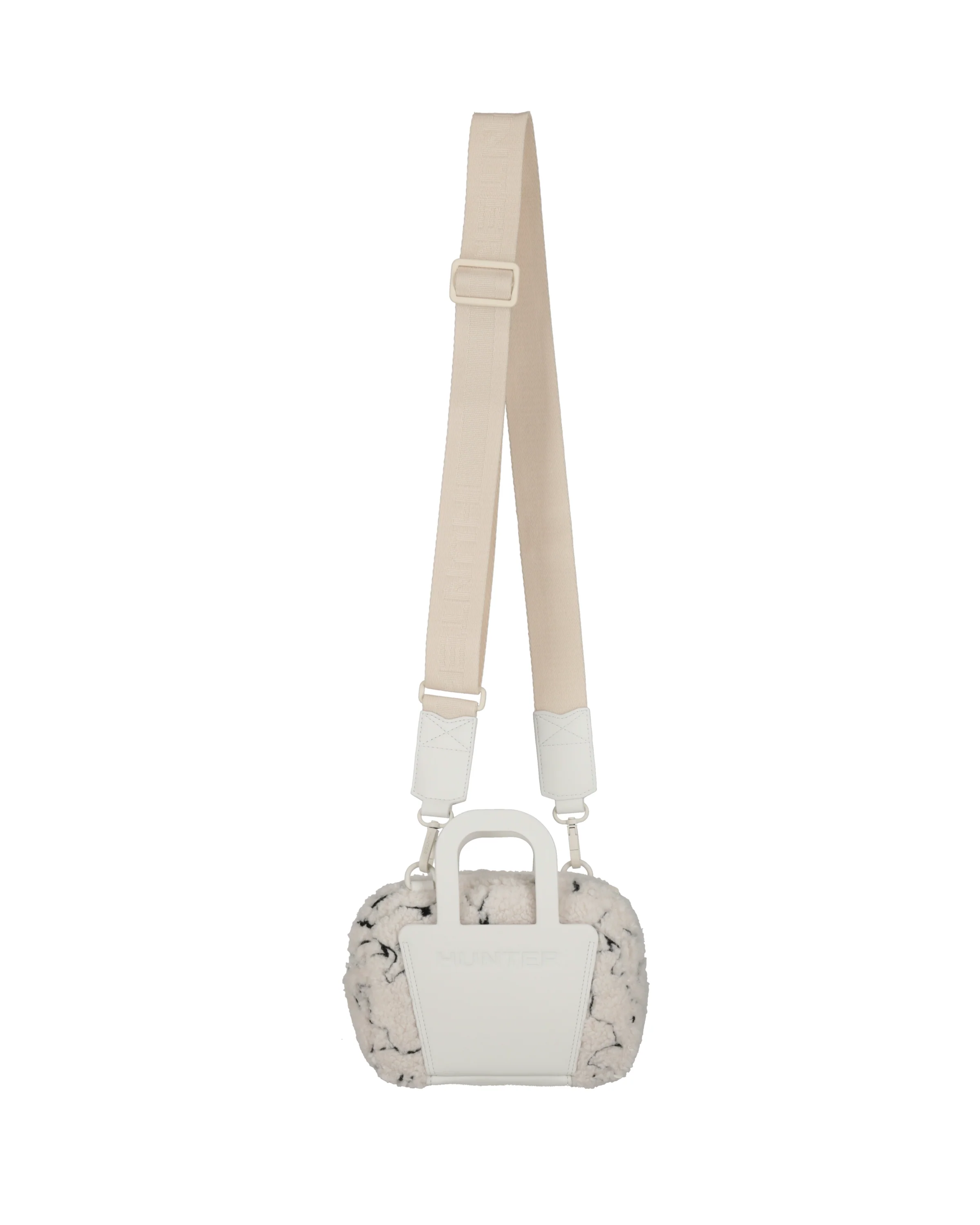 ウィンター カプセル ブークレ クロスボディ - ホワイトウィロー / ブラック