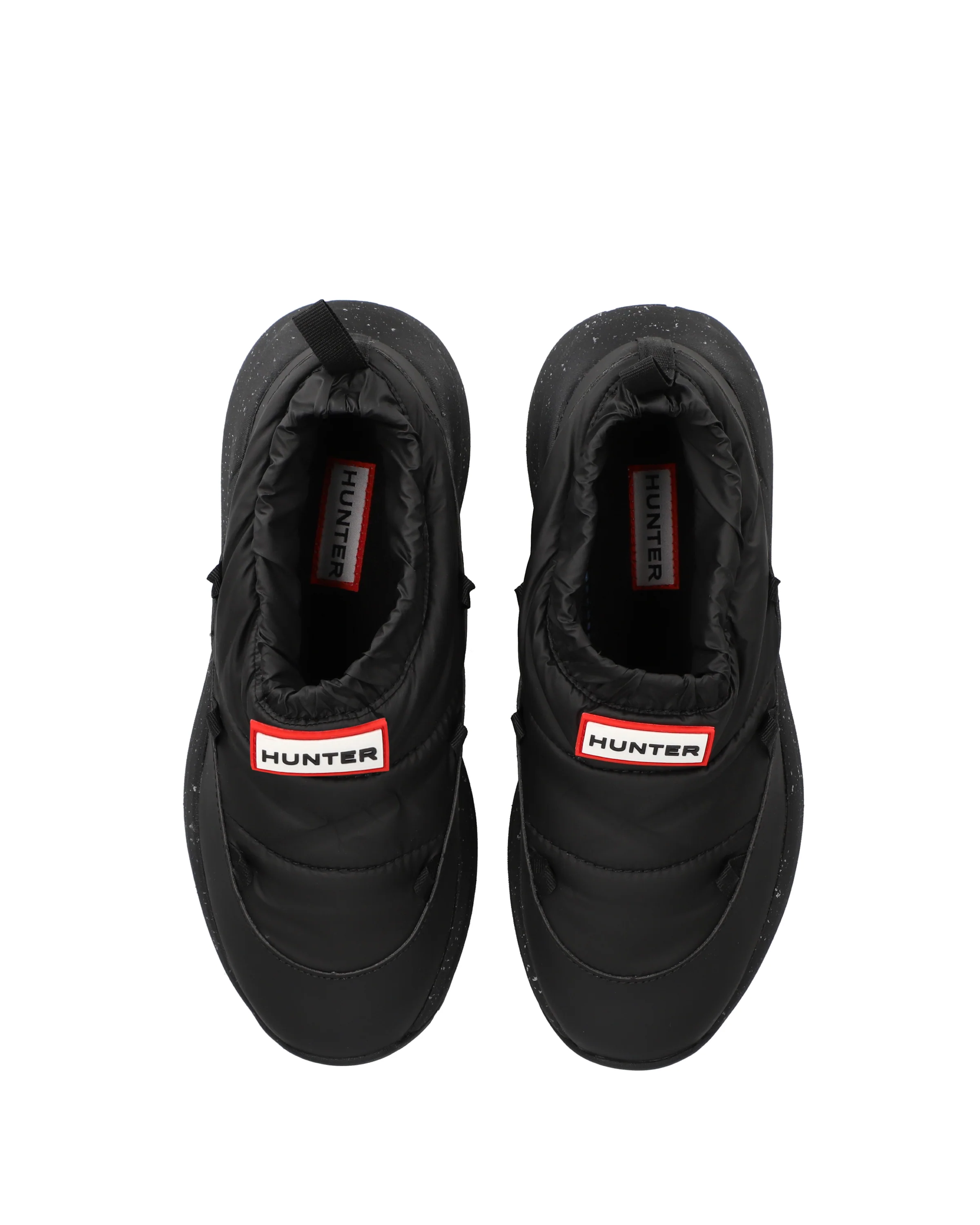 ユニセックス ハンター グリップ パフ レース スリッポン トレーナー - ブラック