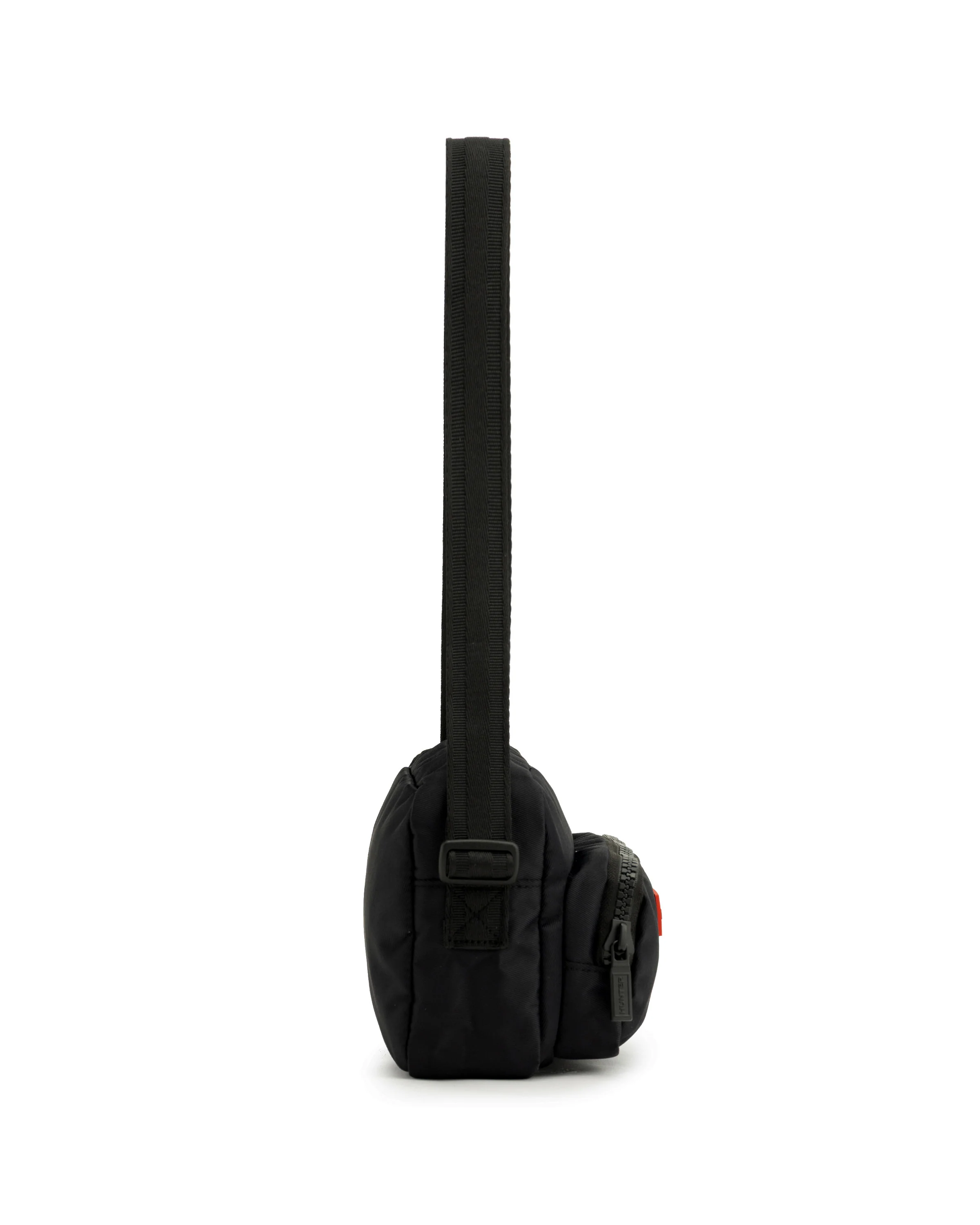ナイロン クロスボディ - ブラック