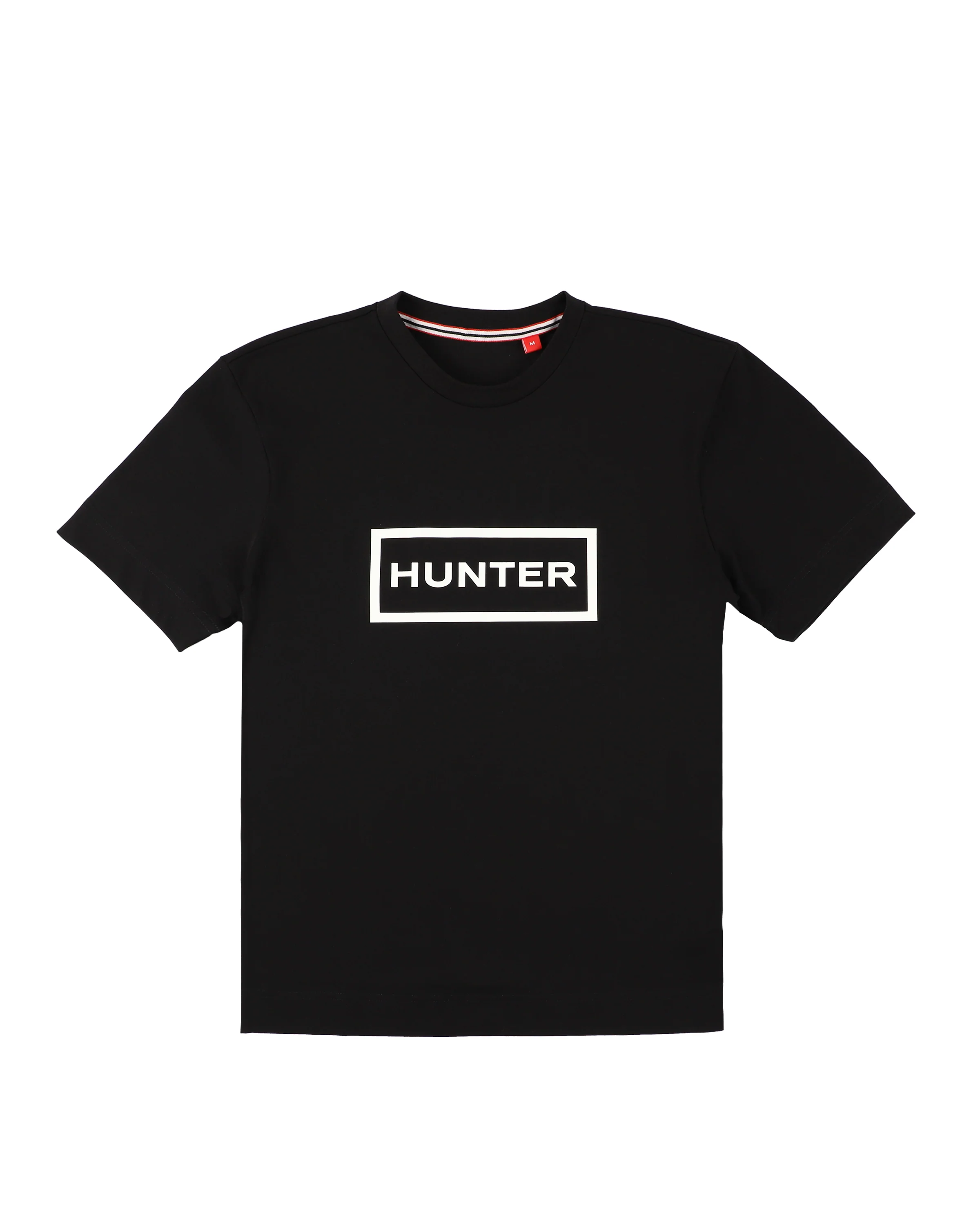ユニセックス ハンター ロゴ ティーシャツ - ブラック