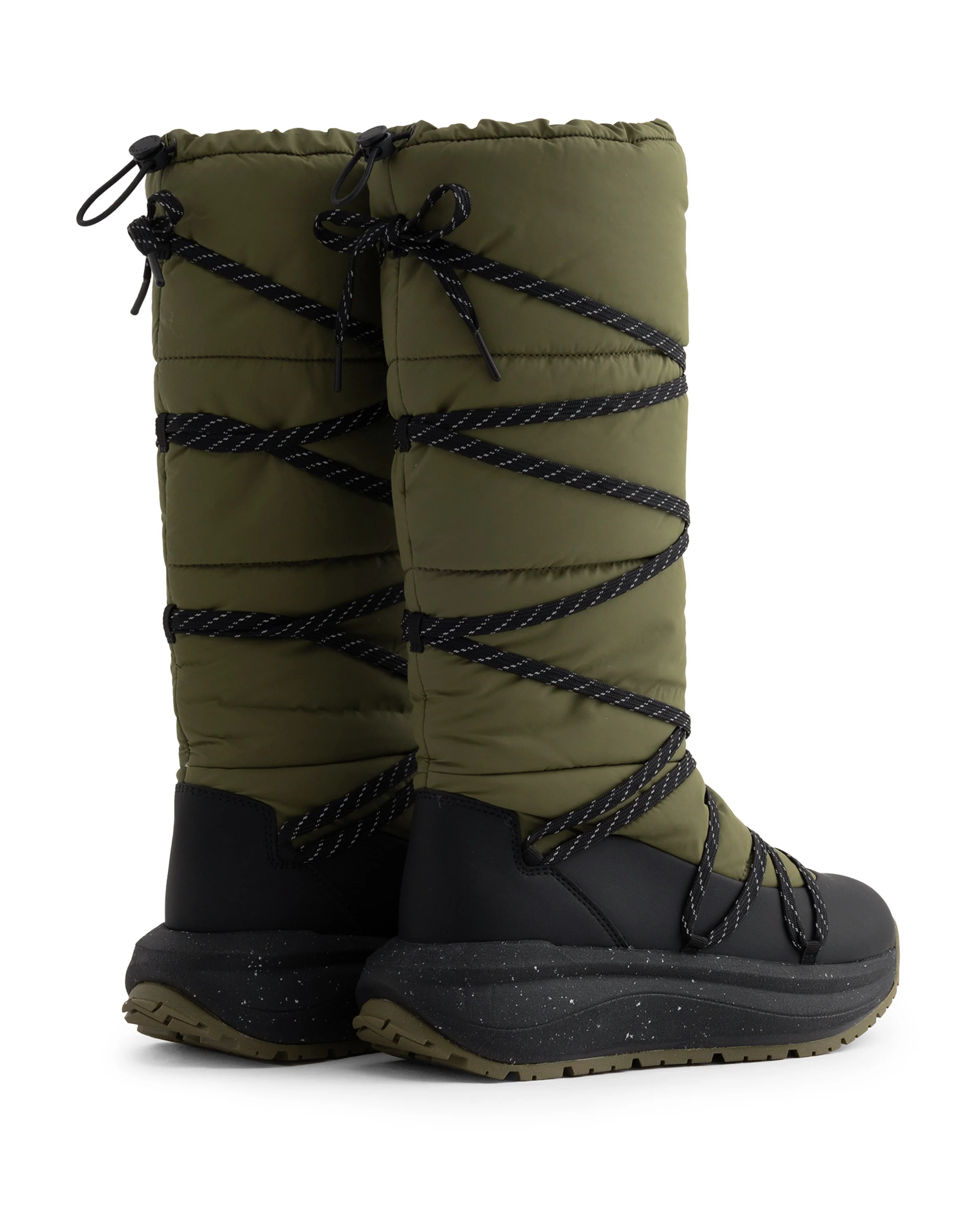 ユニセックス ハンター グリップ トール スノー ブーツ - パインシャドウ/ブラック