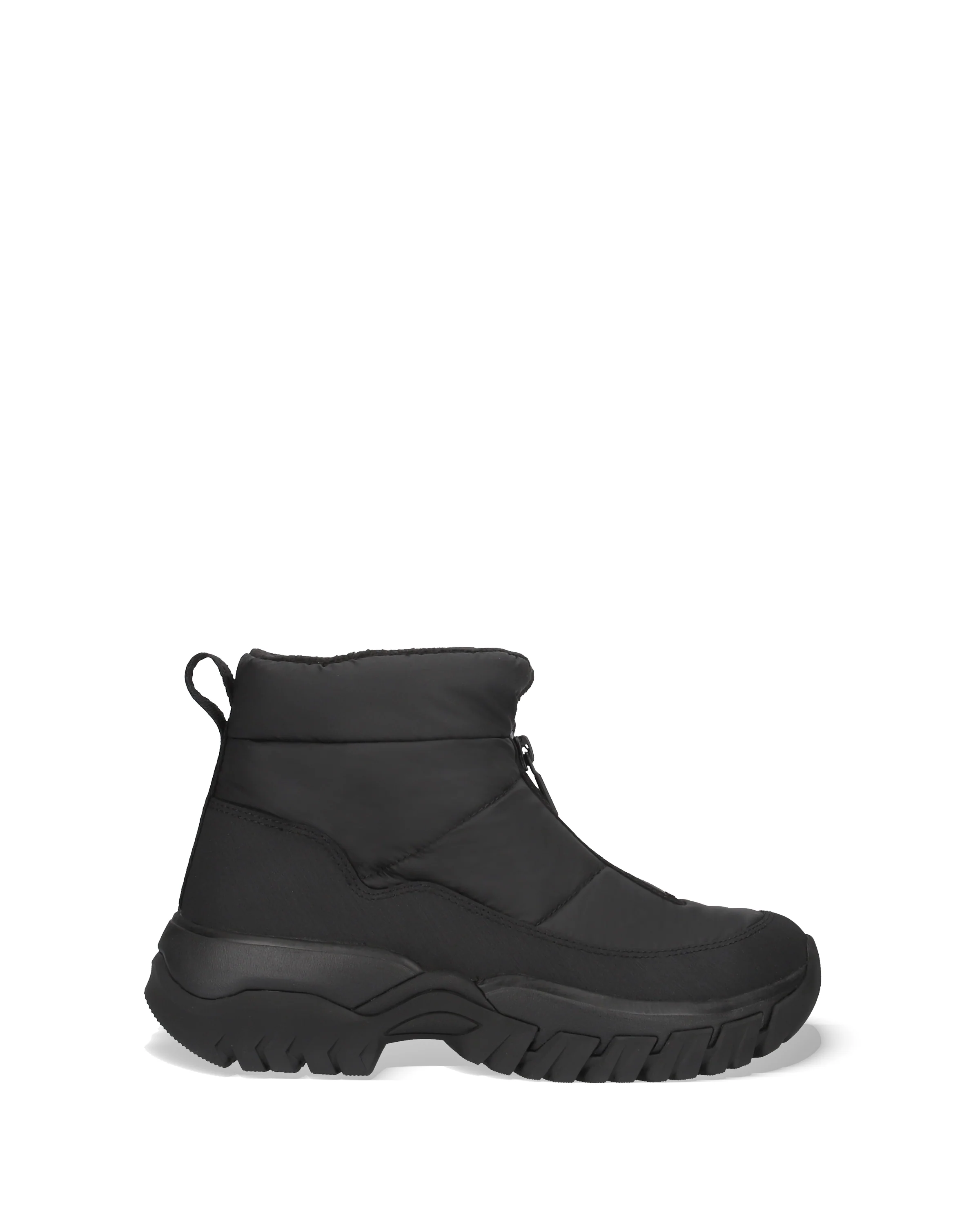 ユニセックス イントレピッド ワンダラー アンクル ジップ スノー ブーツ - ブラック