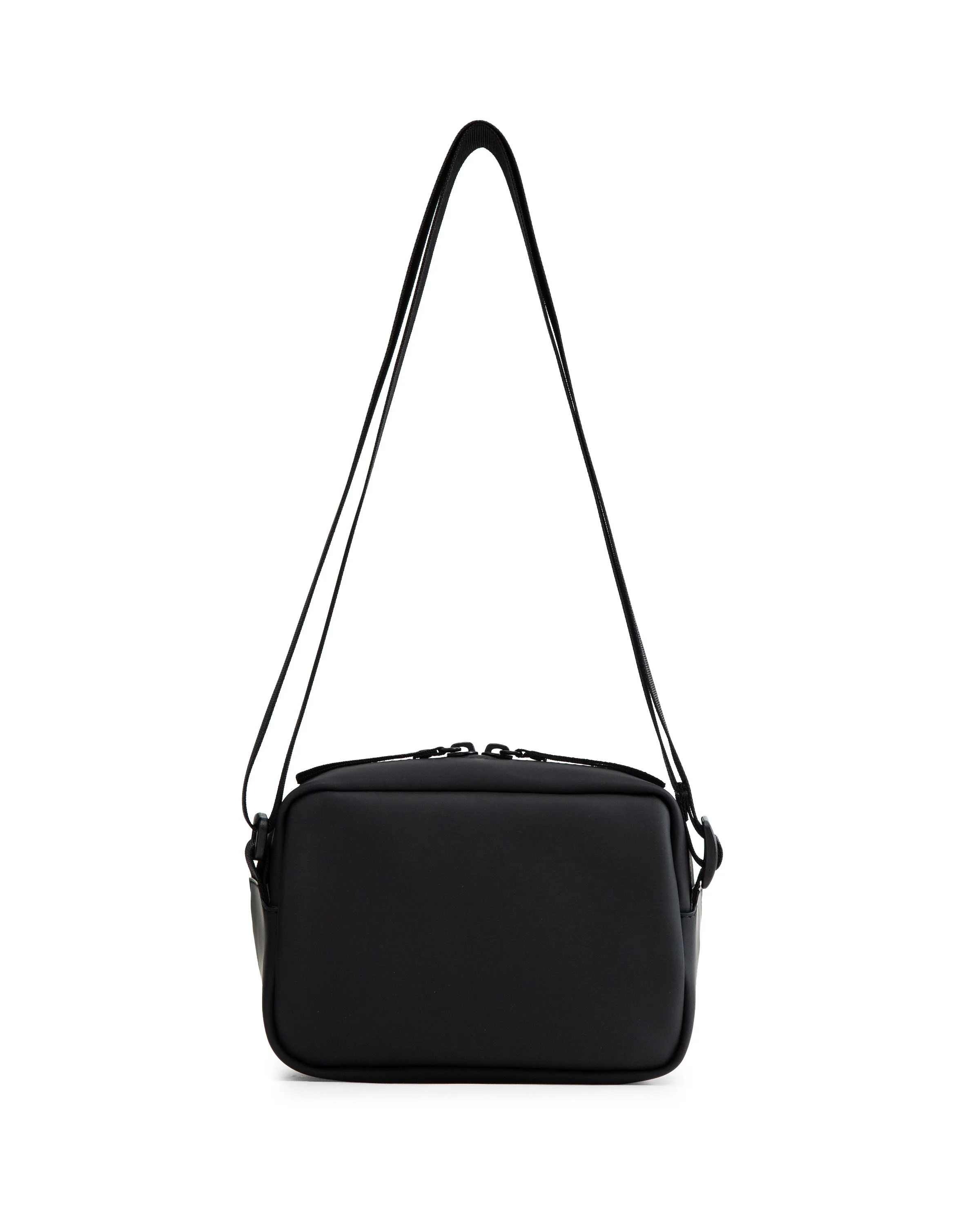 オリジナル ラバライズ ミニ クロスボディ  -  ブラック