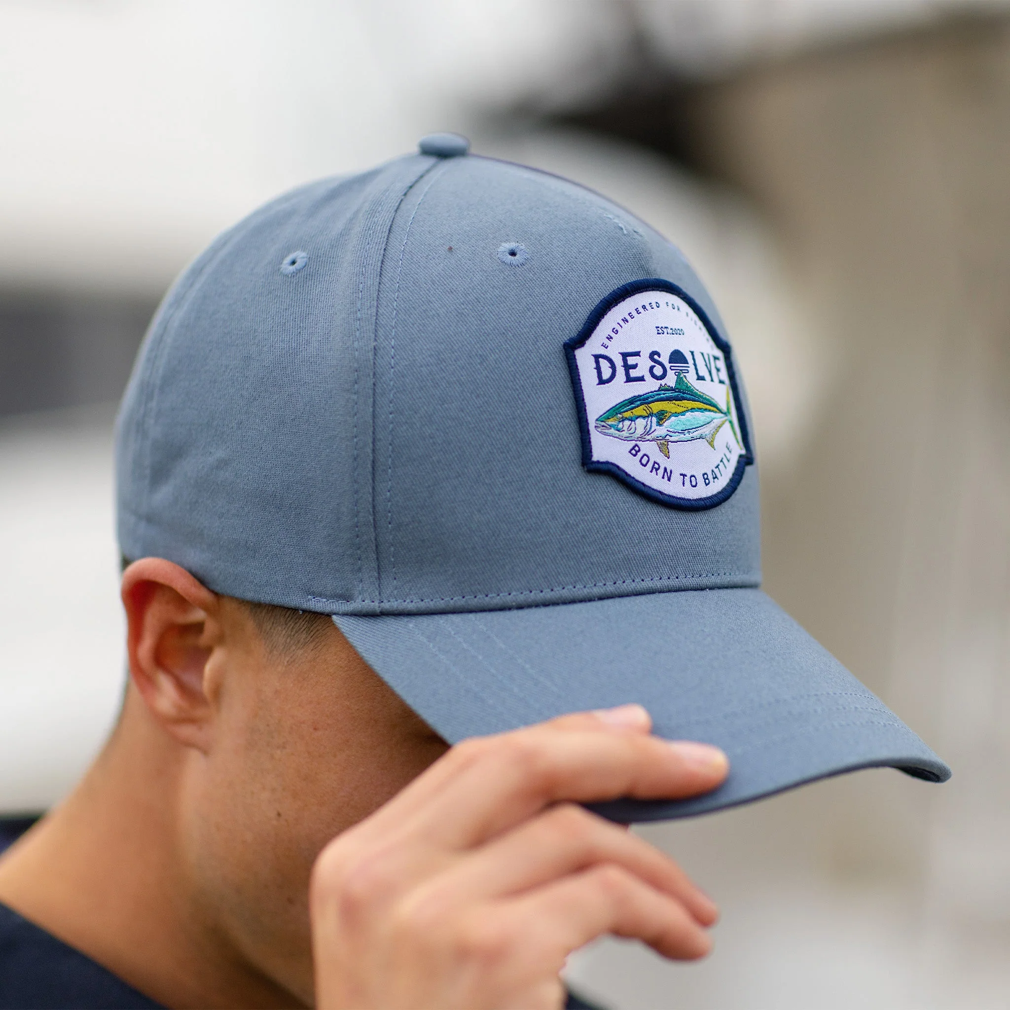 Born to Battle Cap Kingfish