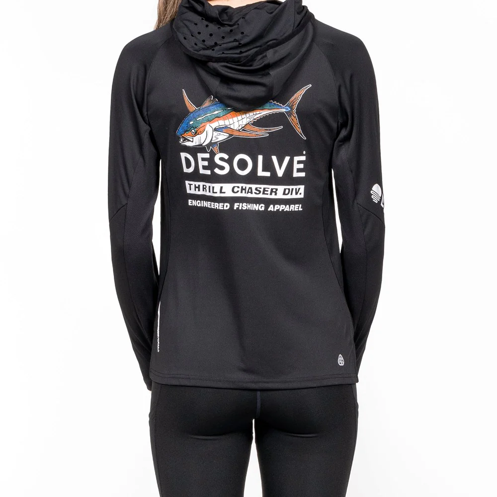 Ahi Fish Face Hoodie Women's