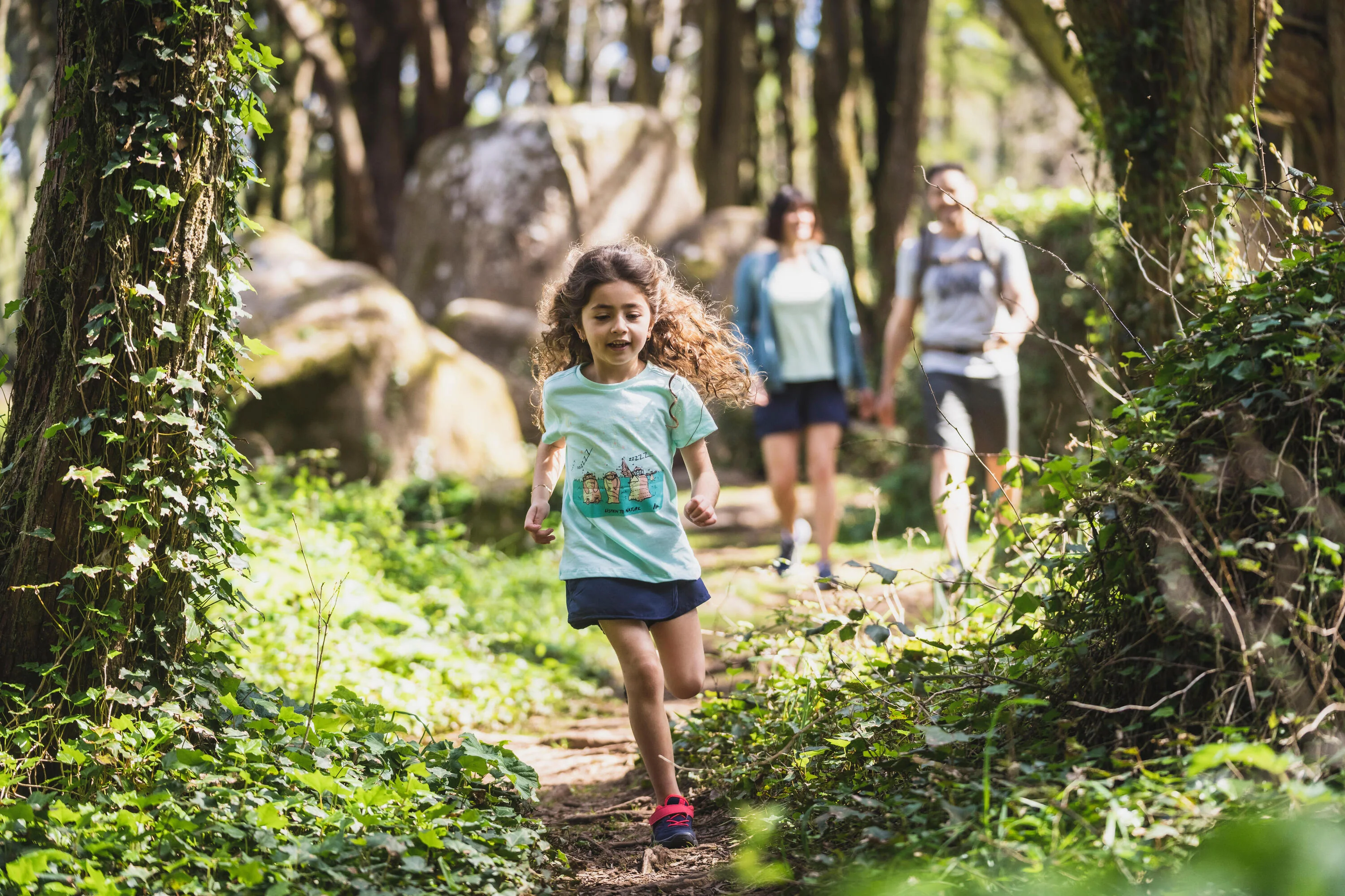 Quechua Kids’ NH100 Velcro Hiking Shoes