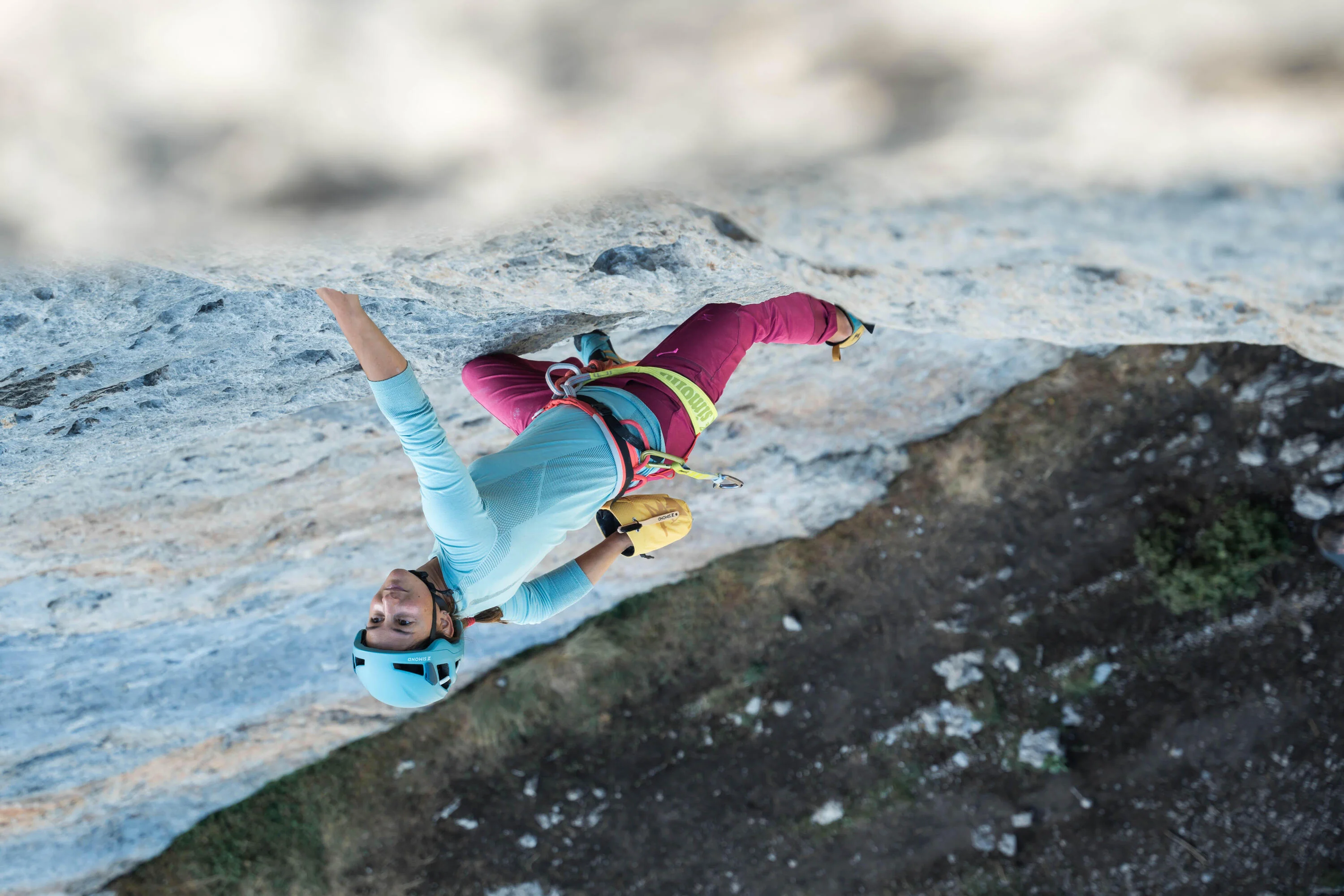 Simond Women's Alpinism Seamless Wool Long-Sleeve Shirt