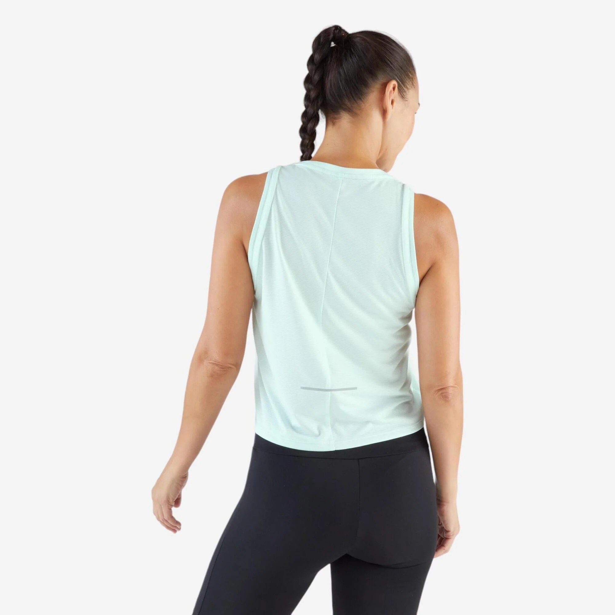 Kiprun Run 500 Women's Cropped Running Tank Top