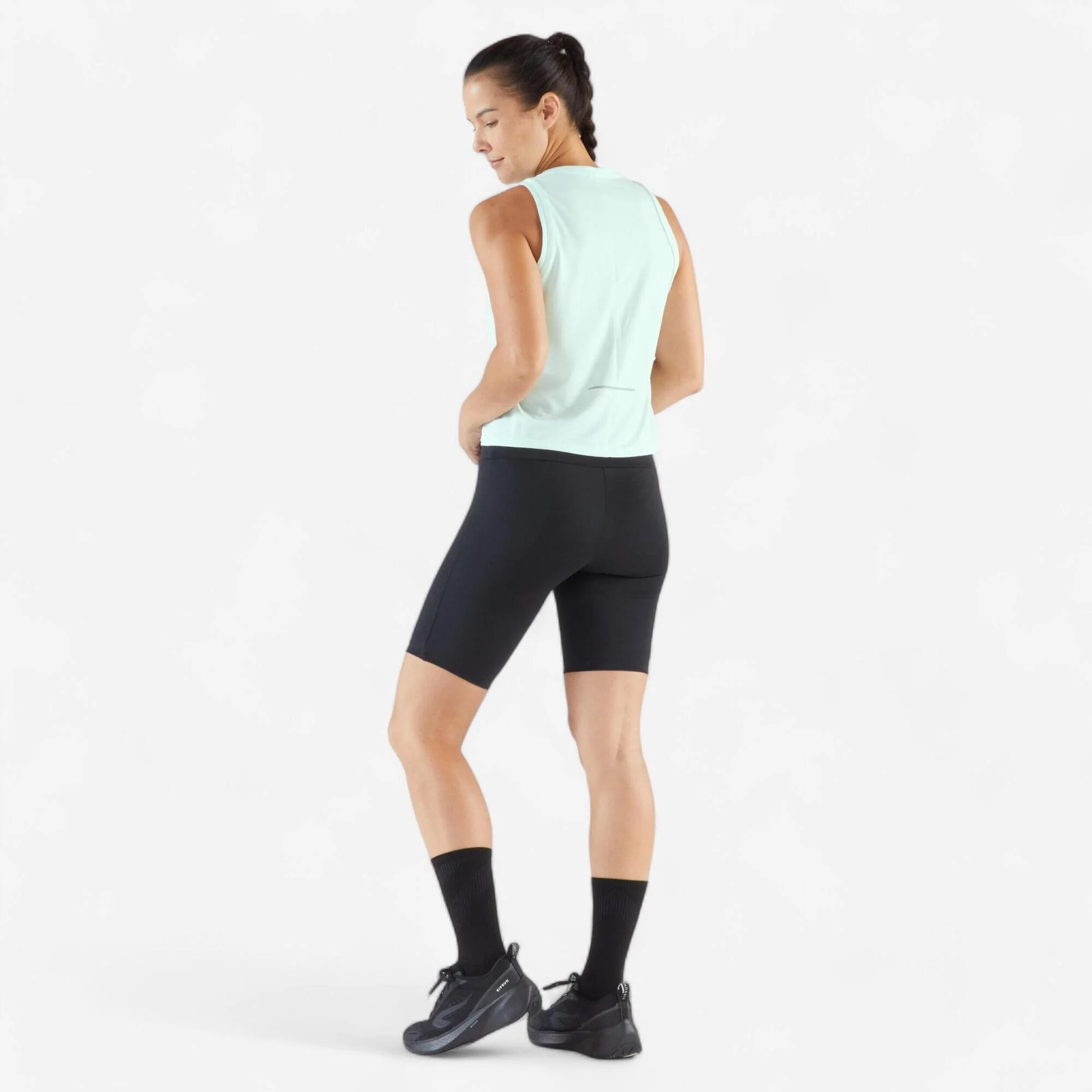 Kiprun Run 500 Women's Cropped Running Tank Top