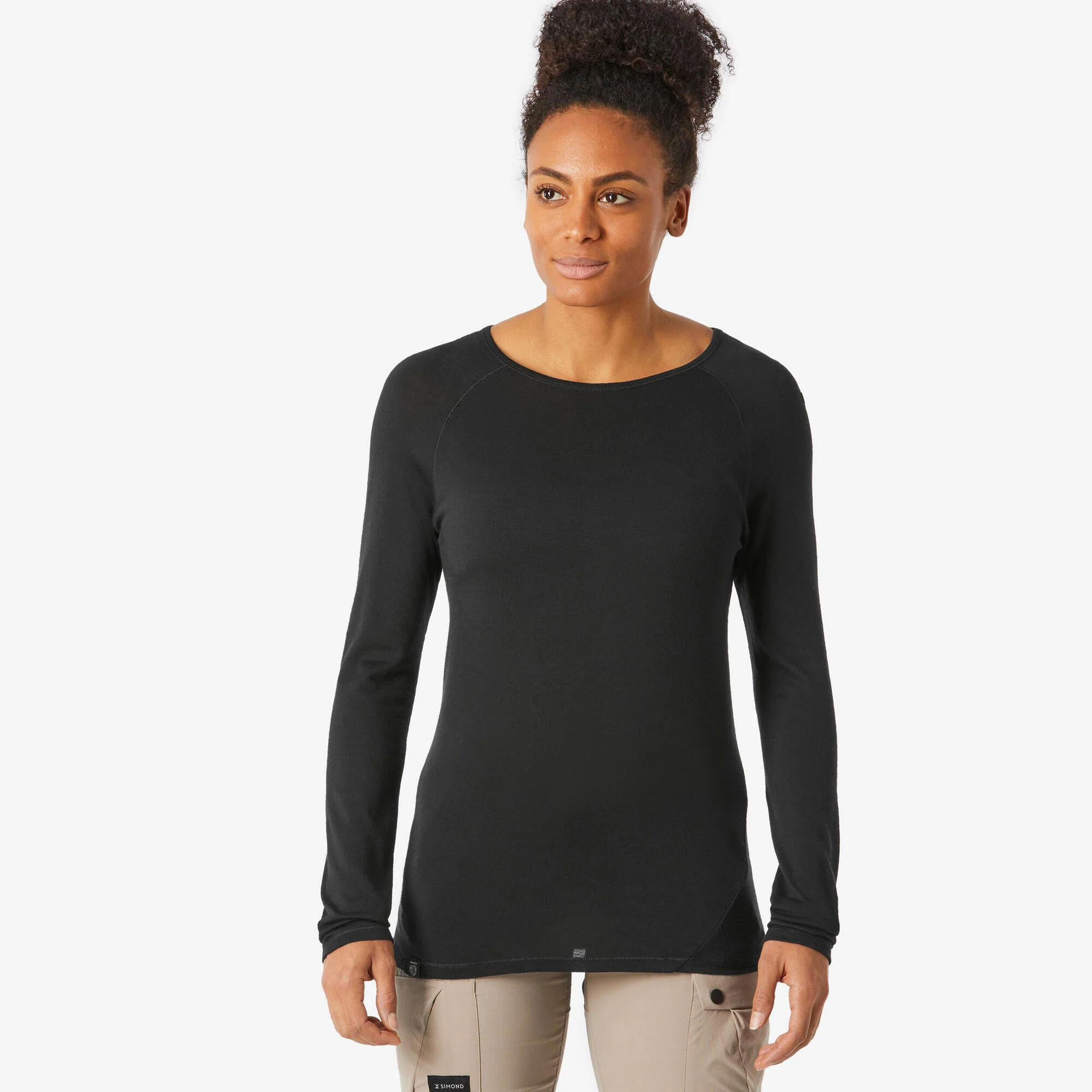 Simond Women's MT500 Long-Sleeve 100% Merino Wool Shirt
