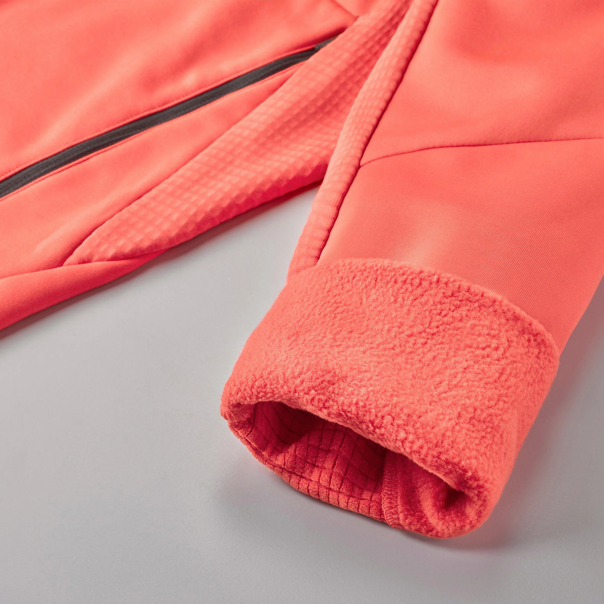 Quechua Women's Hiking Fleece Jacket - MH520 Hood