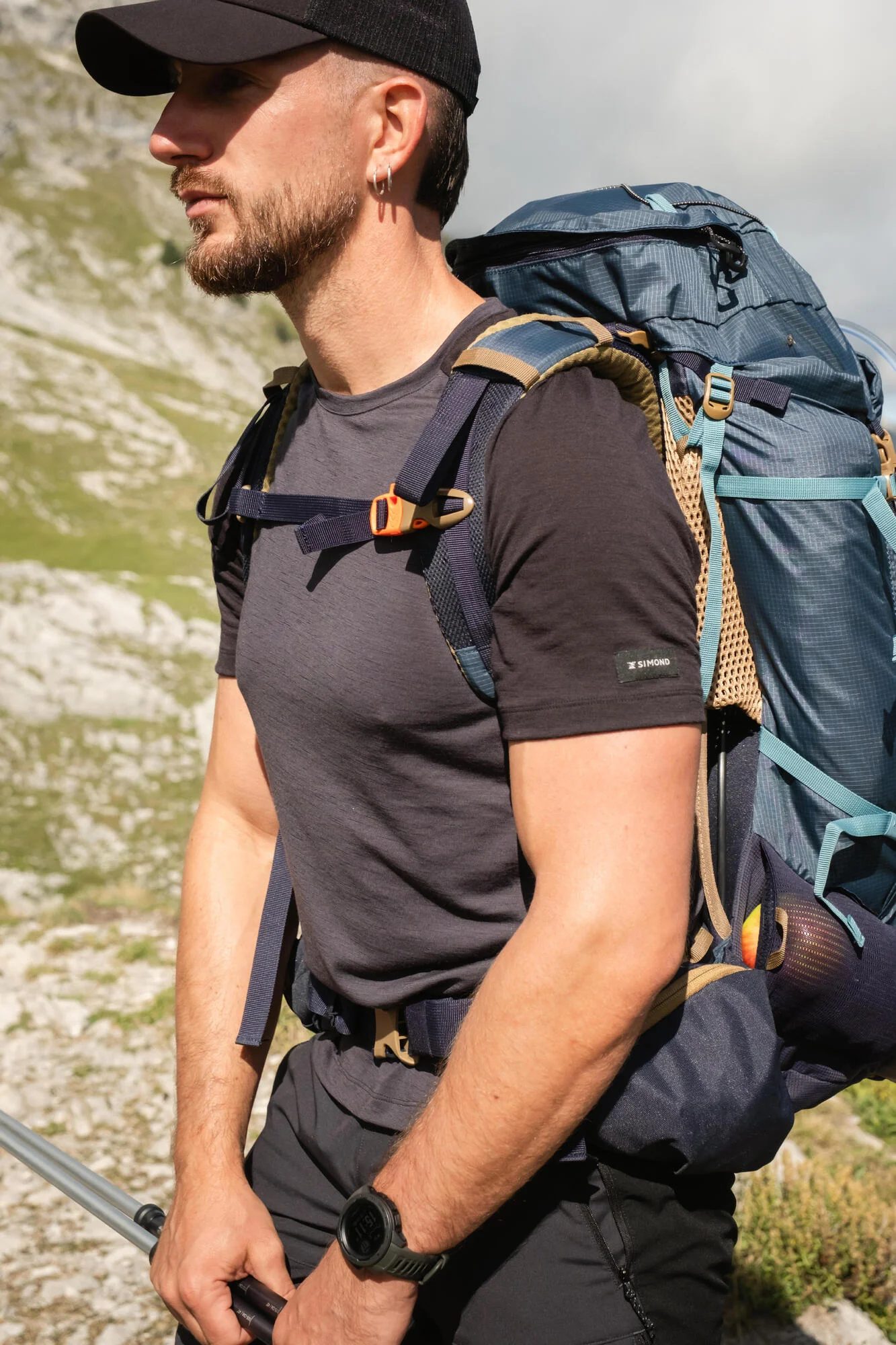 Simond Men’s Merino Resist Short Sleeve T-Shirt