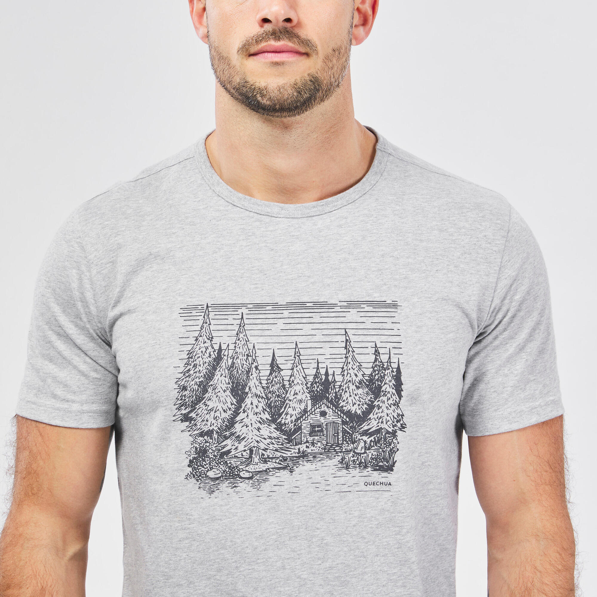 Quechua Men's NH100 Hiking T-Shirt