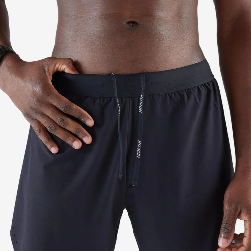 Kiprun Men's Run 500 2-in-1 Compression Running Shorts