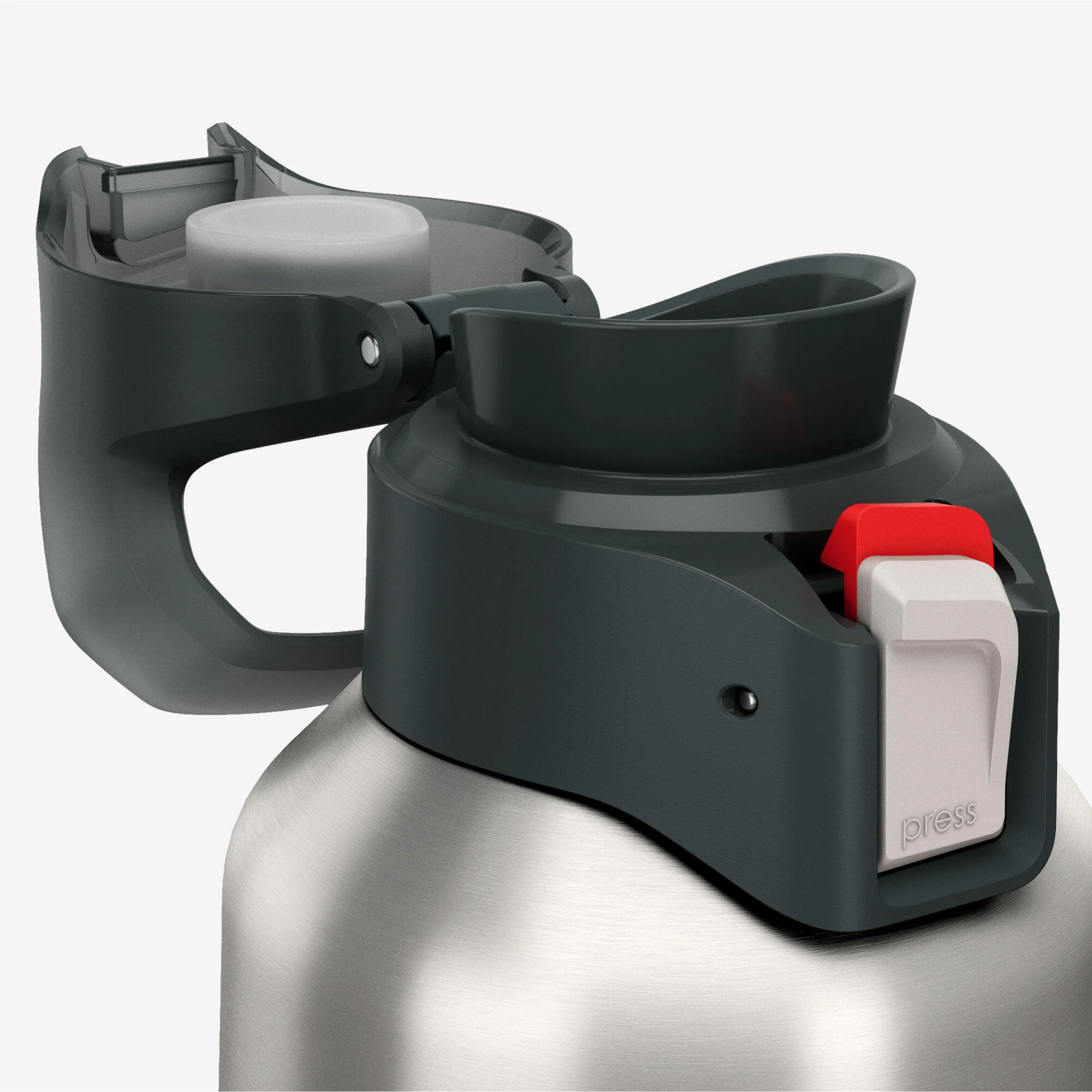 Quechua MH900 Double-Wall Insulated 1 L Water Bottle