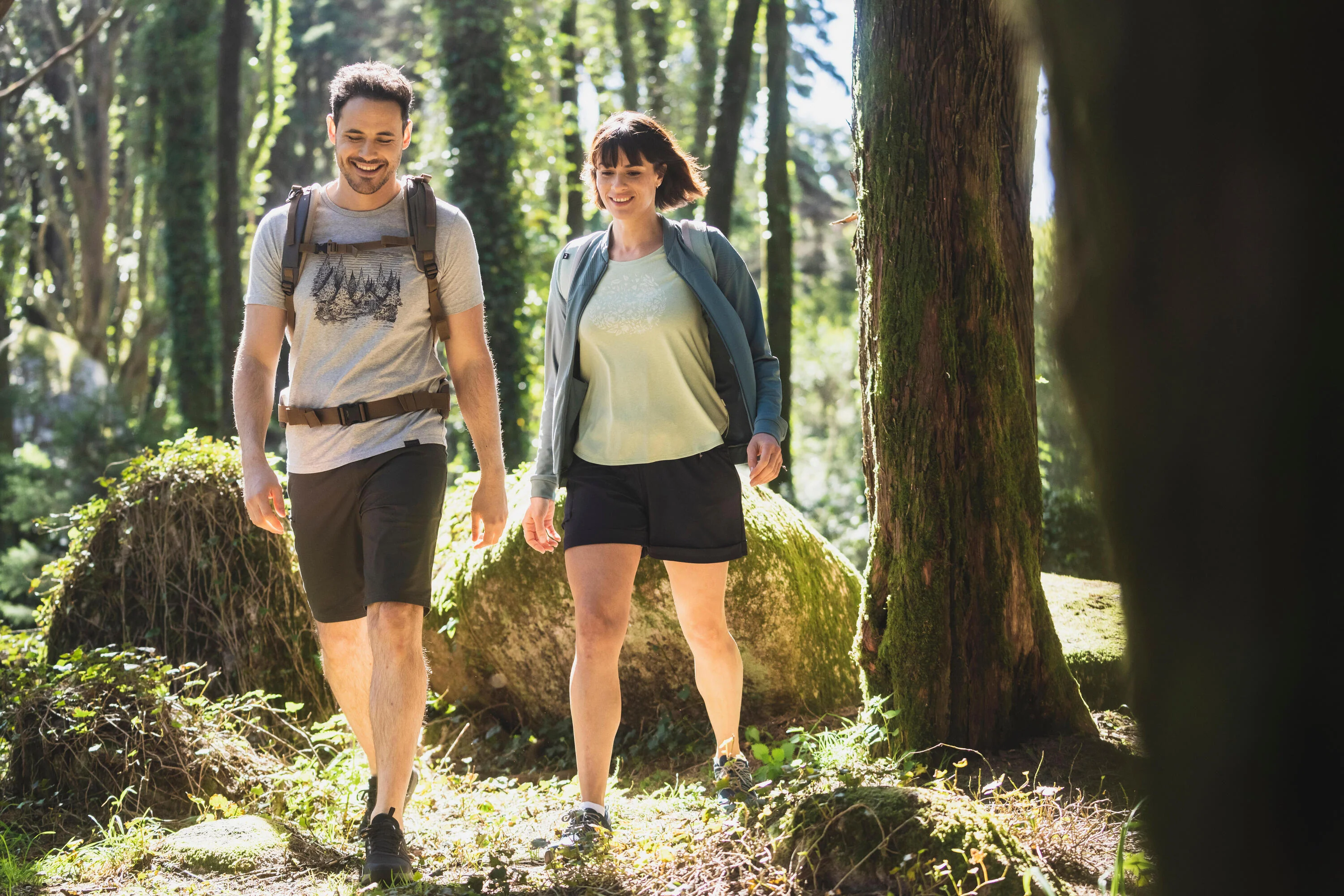 Quechua Men's NH100 Hiking T-Shirt