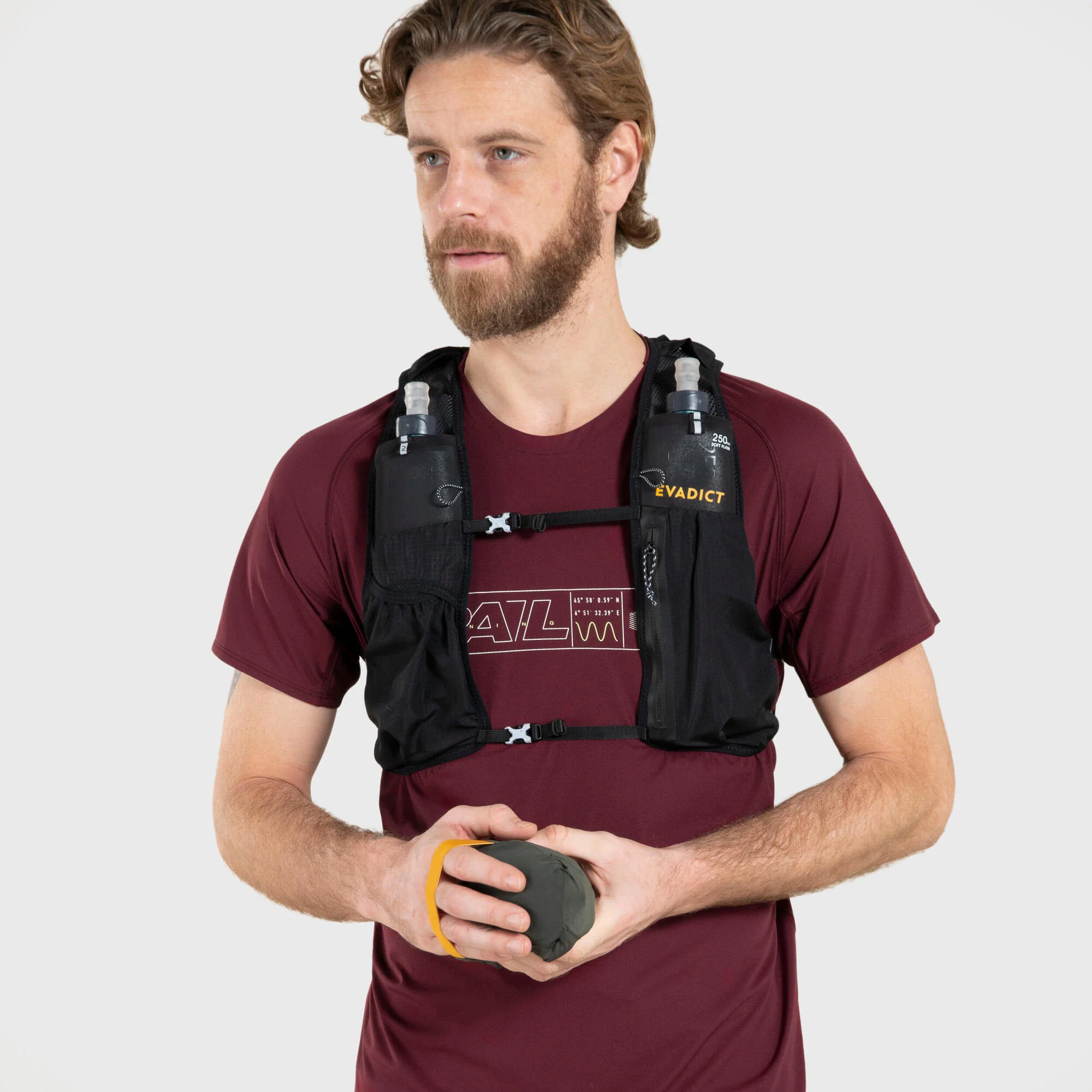 Kiprun 5L Trail Running Hydration Vest -  1L Water Bladder Included