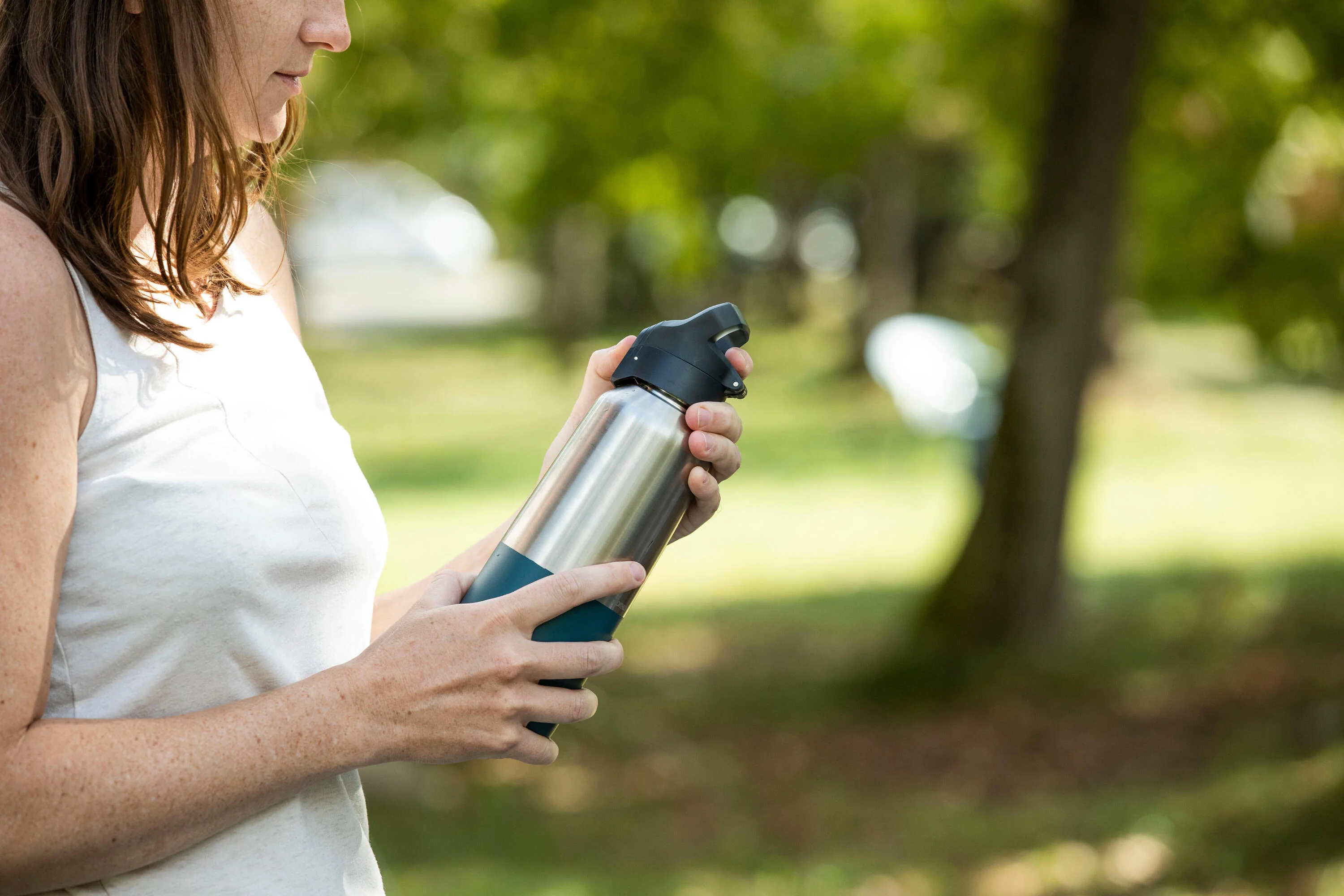 Quechua MH900 Double-Wall Insulated 800 ml Water Bottle