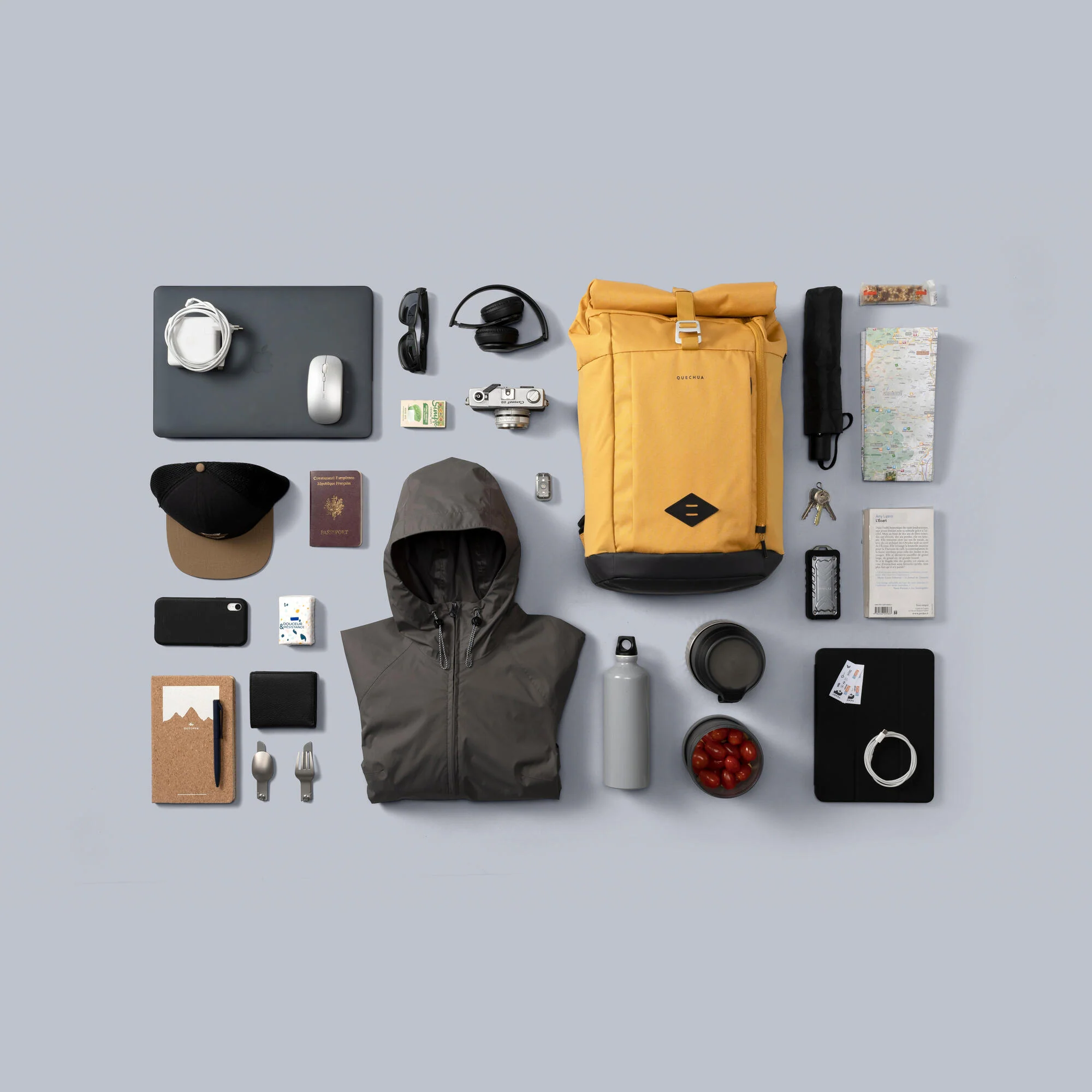 Quechua NH Escape 500 Rolltop 23 L Backpack