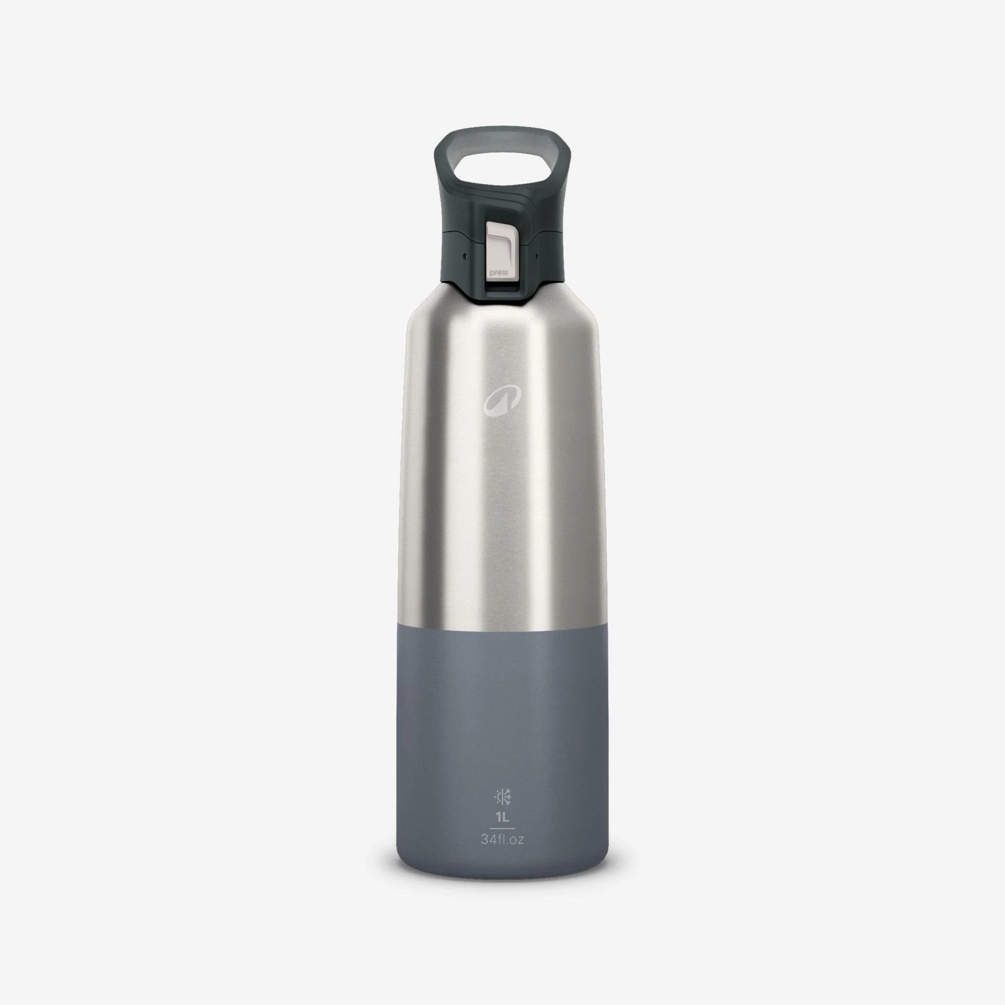 Quechua MH900 Double-Wall Insulated 1 L Water Bottle