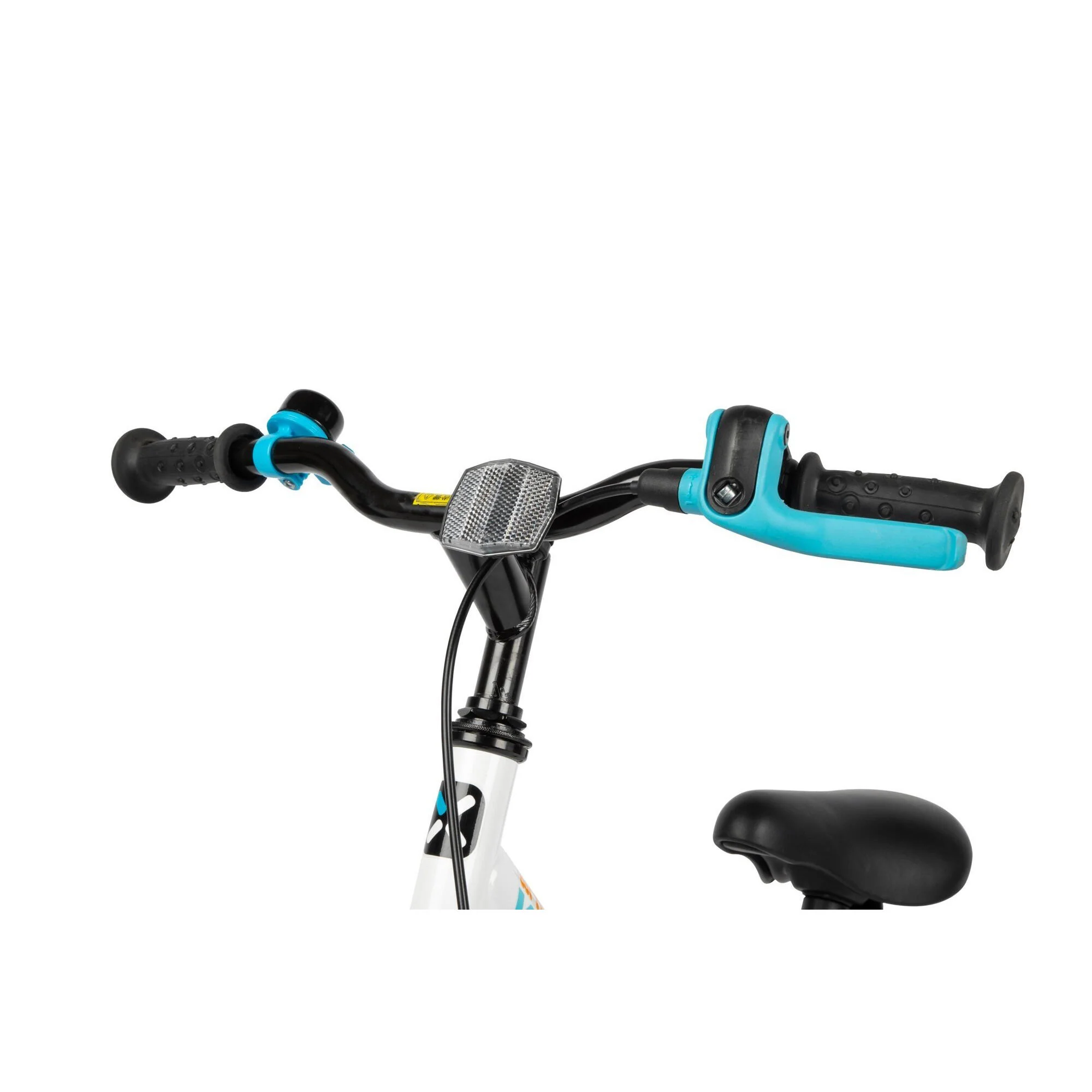 Btwin 100 Frosty Blue Hybrid Bike 16 Kids 3'7 to 4'0