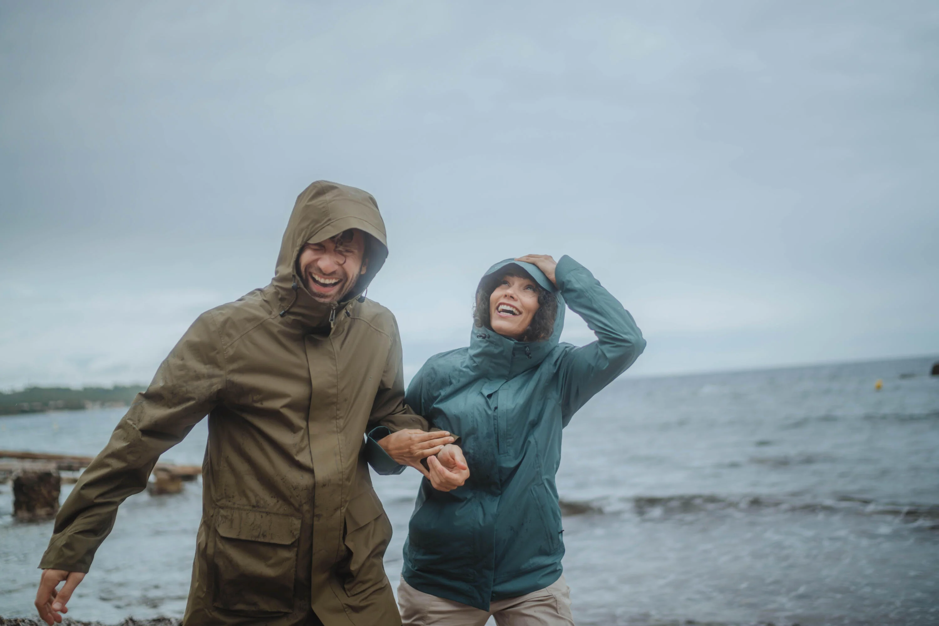 Quechua Women’s NH500 Waterproof Hiking Rain Jacket