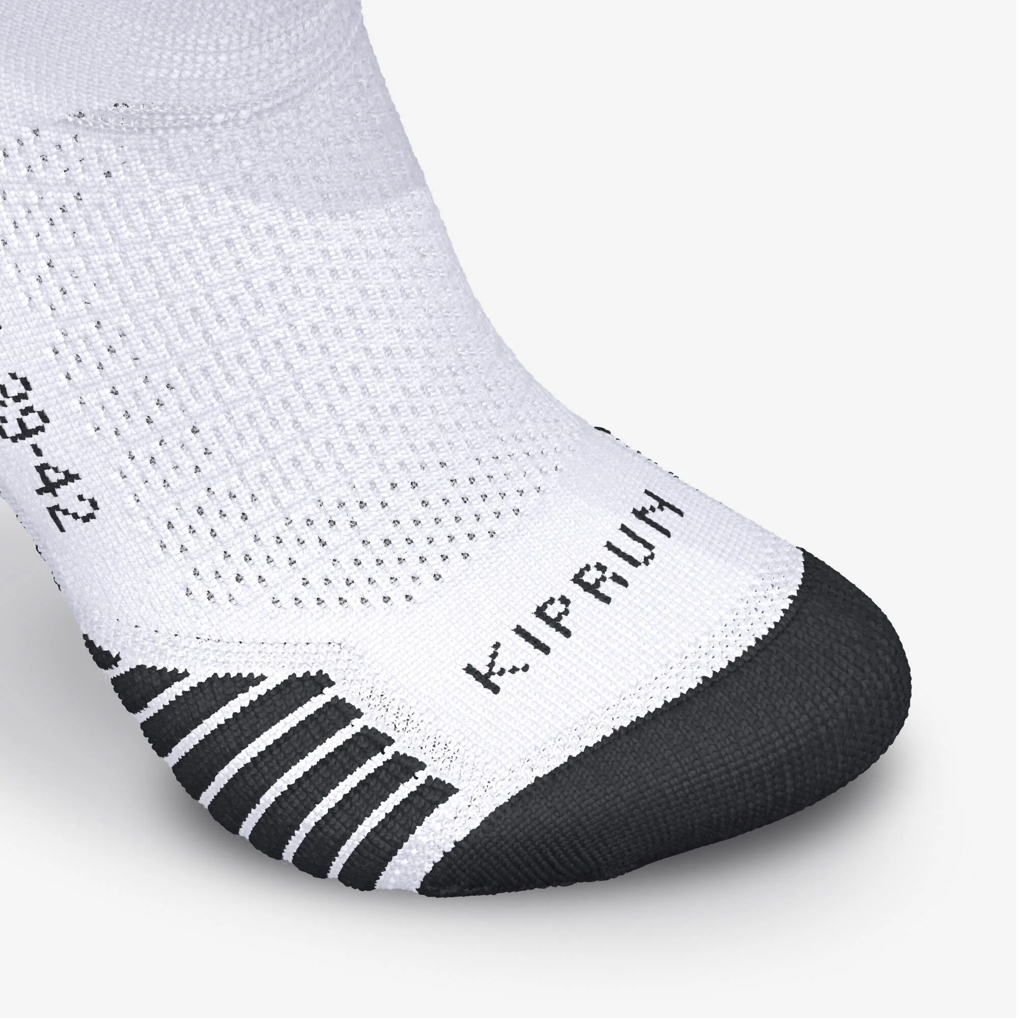 Kiprun Run 500 Thick Mid-Calf Socks 2-Pack