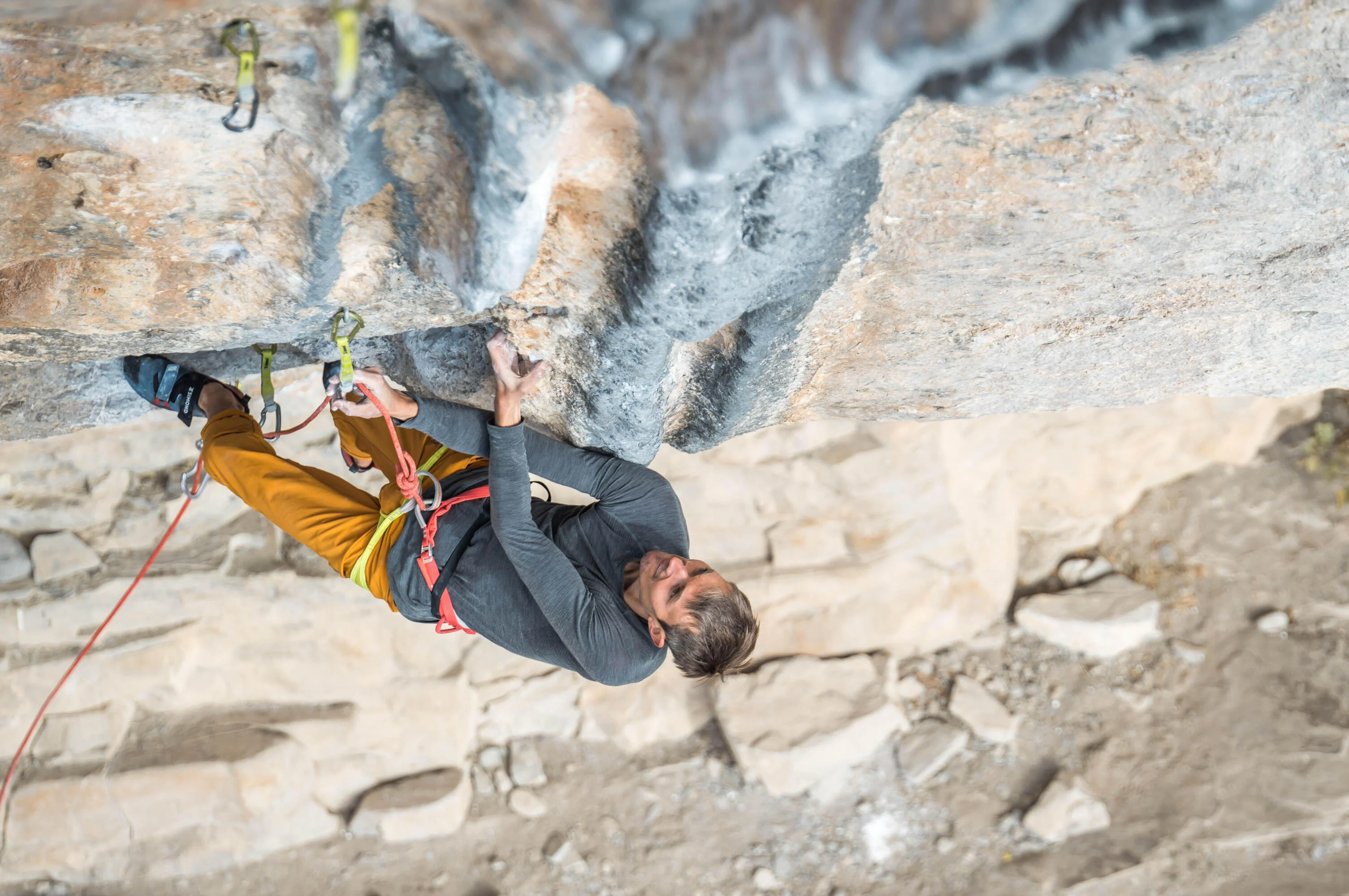 Simond Men's Alpinism Seamless Wool Long-Sleeve Shirt