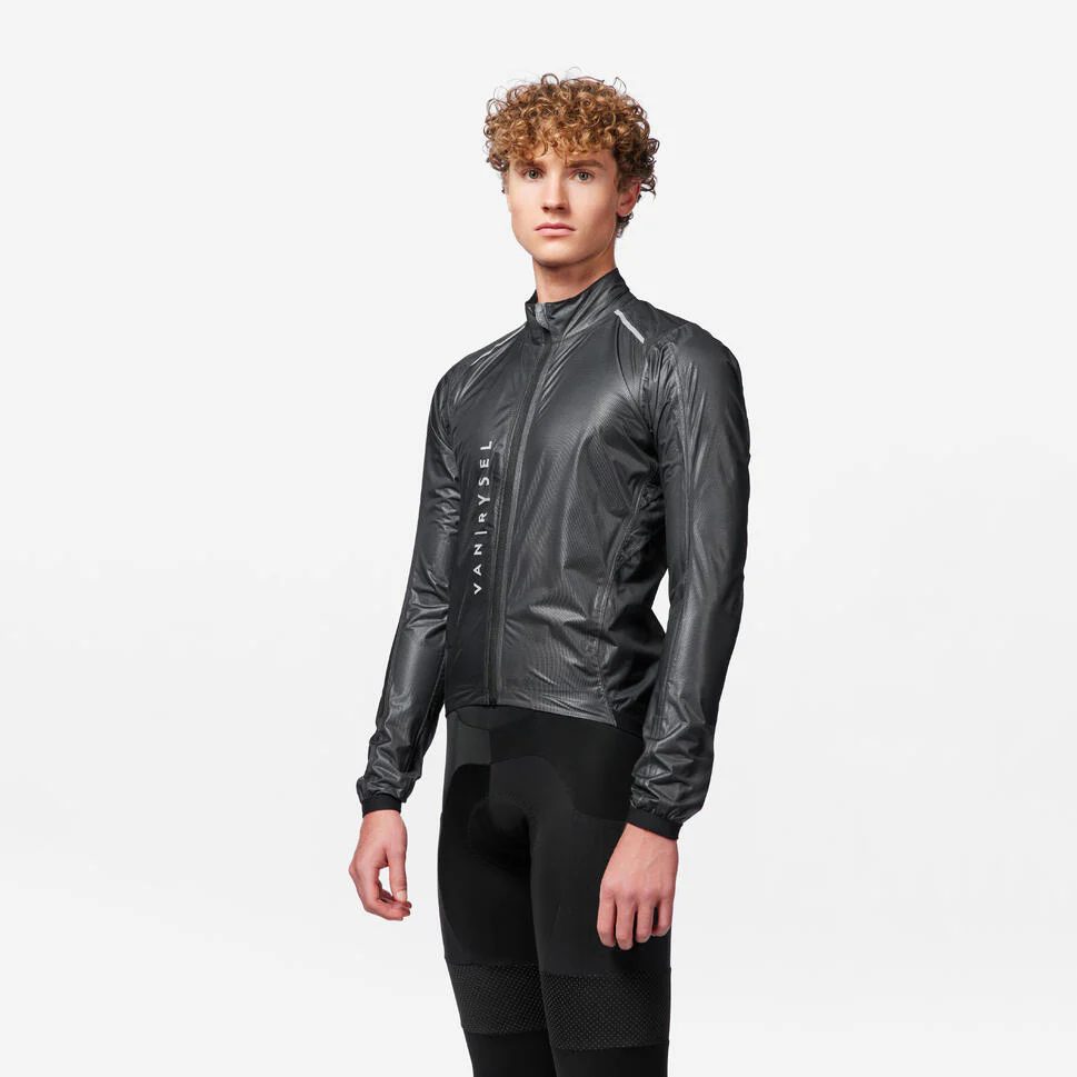 Van Rysel Men's Ultralight Waterproof Cycling Jacket