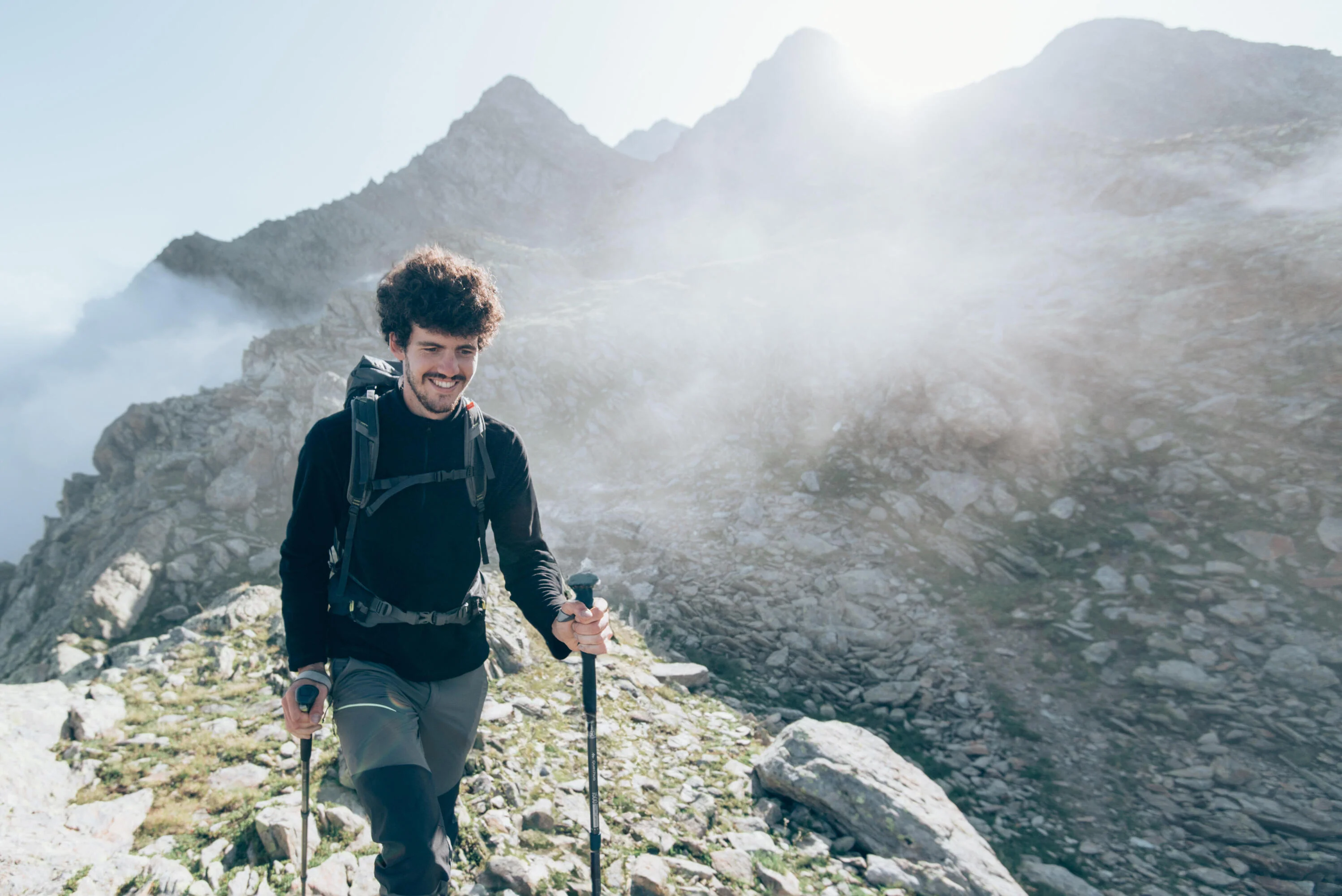 Quechua Men's MH100 Hiking Fleece