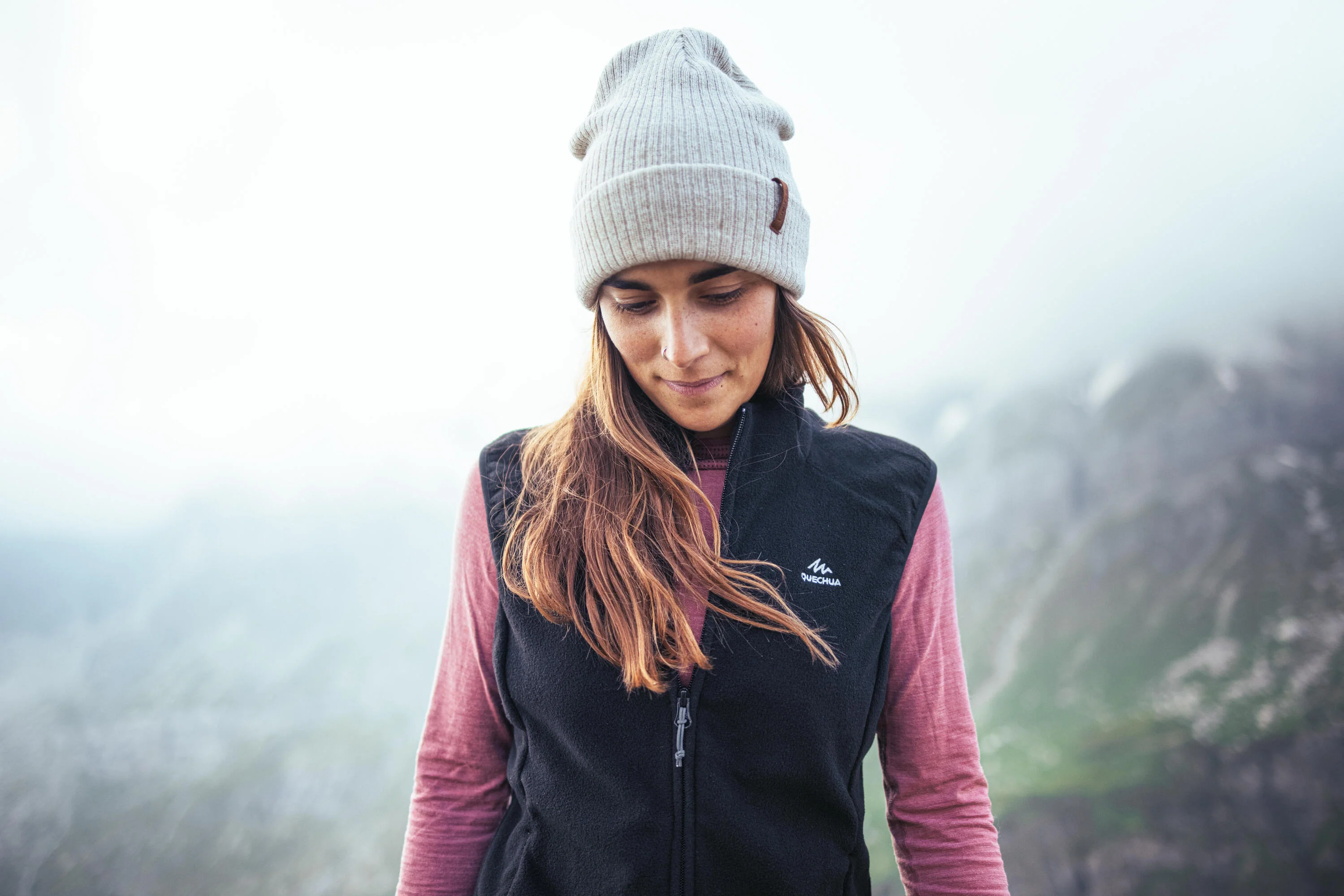 Quechua Women's MH120 Hiking Fleece Vest