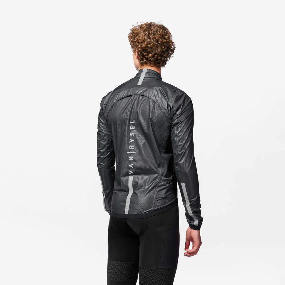 Van Rysel Men's Ultralight Waterproof Cycling Jacket