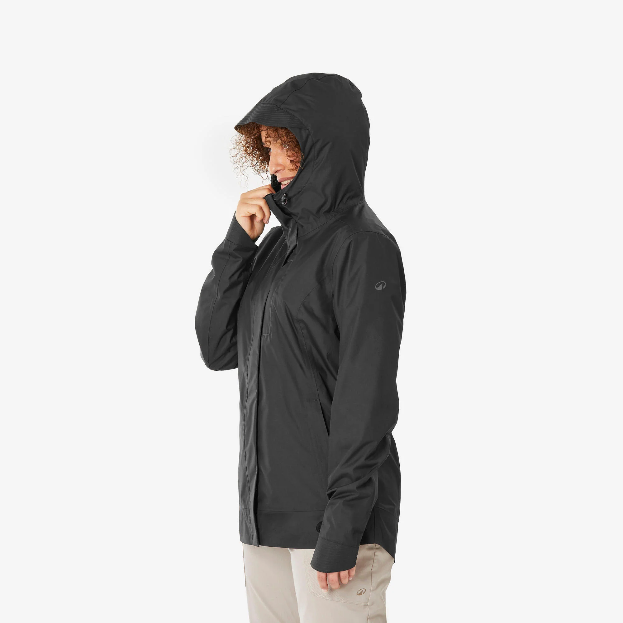 Quechua Women’s NH500 Waterproof Hiking Rain Jacket