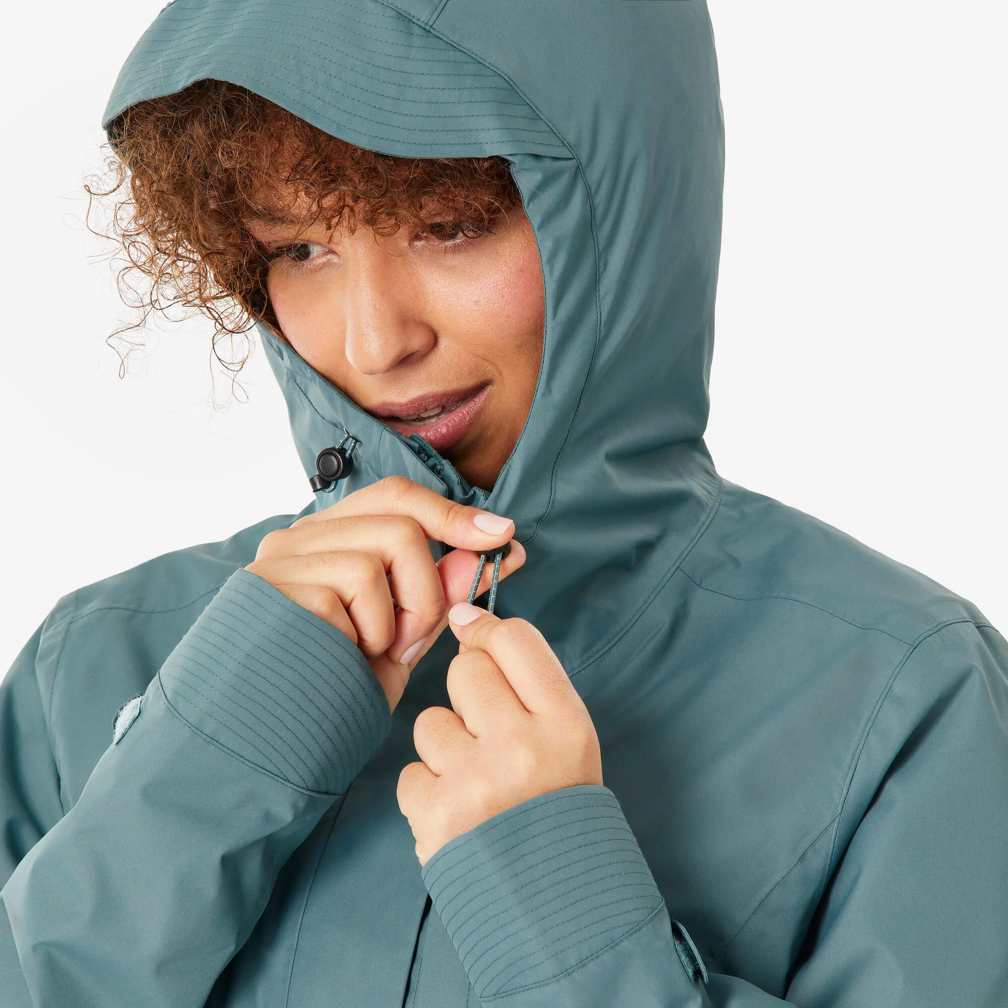 Quechua Women’s NH500 Waterproof Hiking Rain Jacket