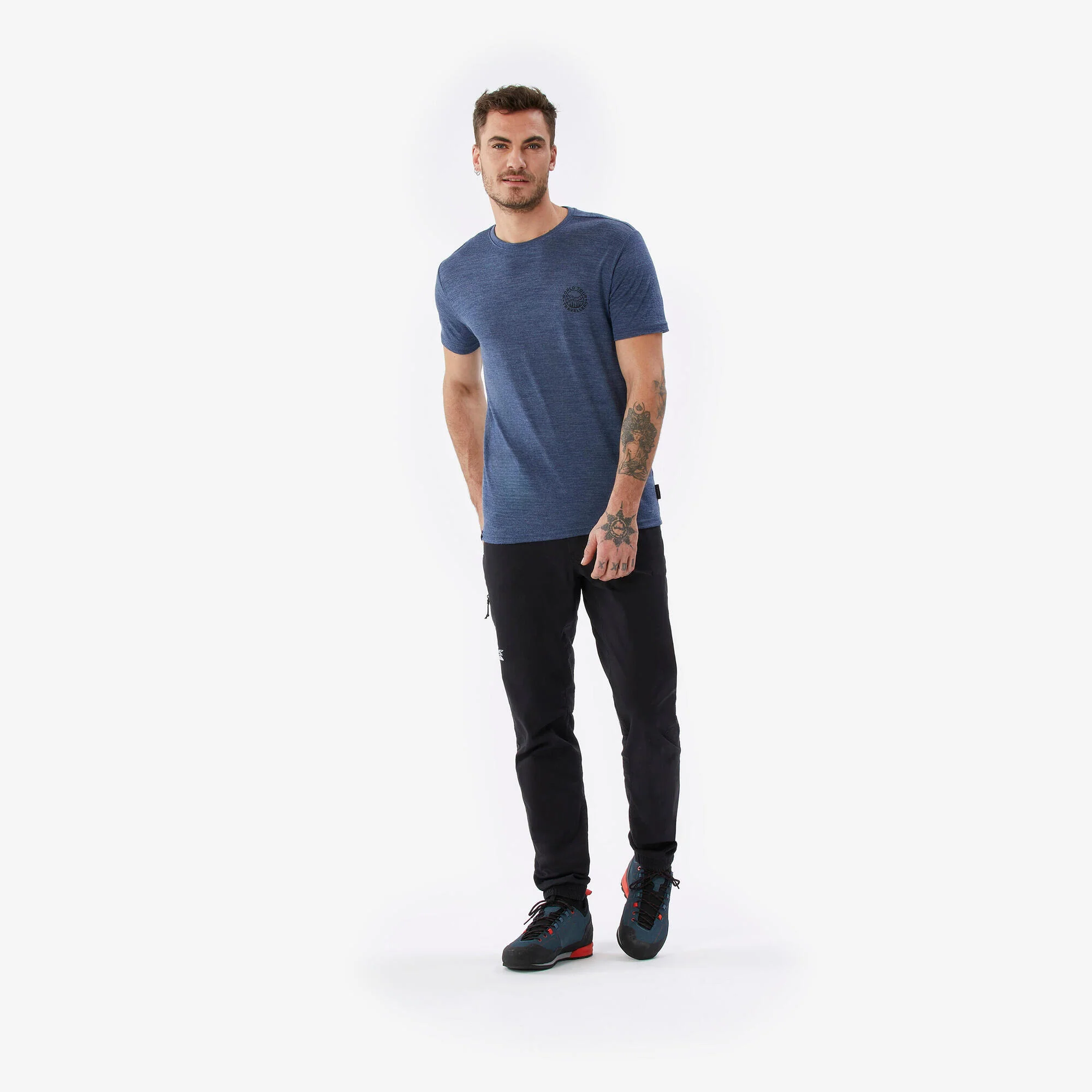 Simond Men's Travel 500 Merino Wool T-Shirt