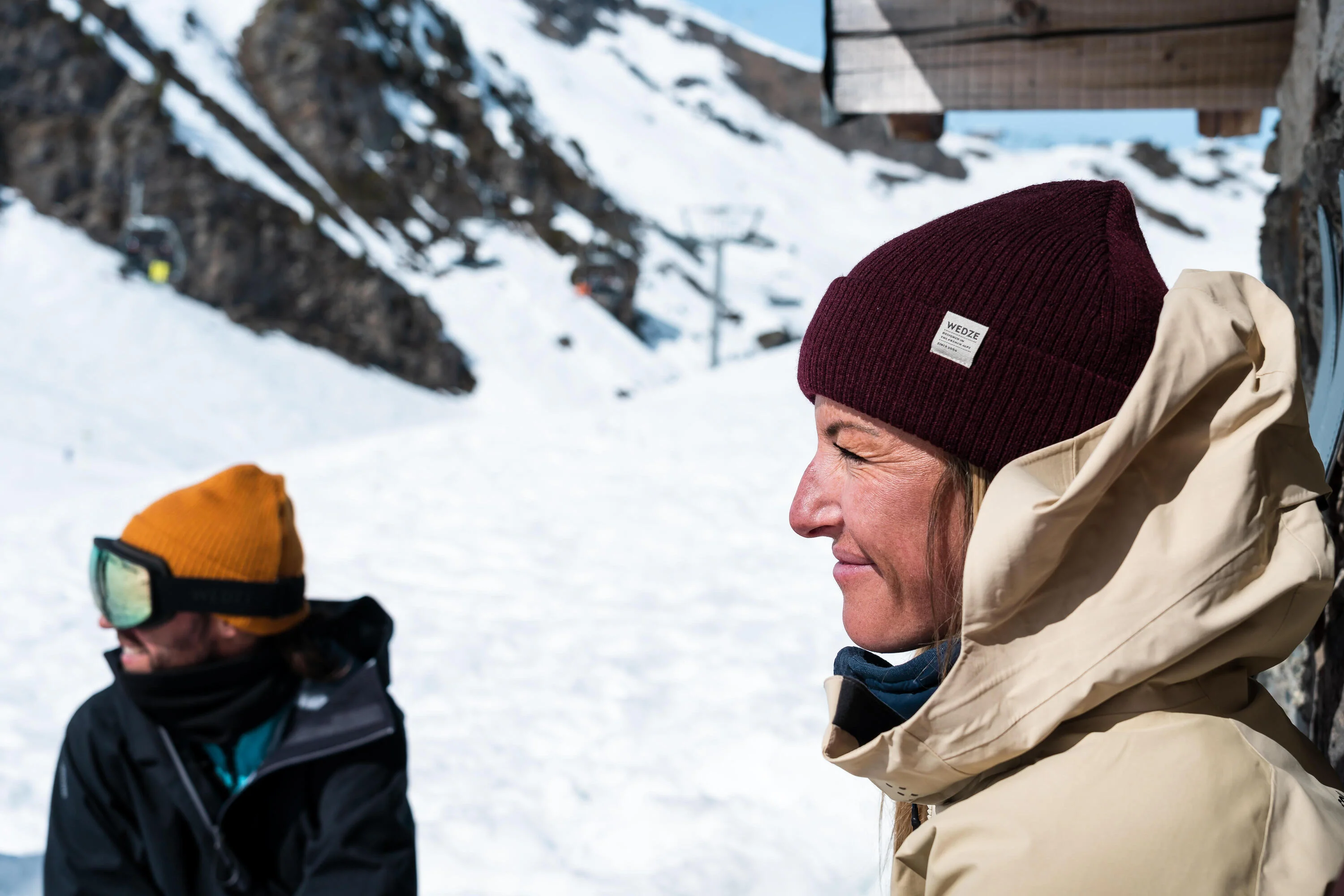 Wedze Fisherman Knit Beanie