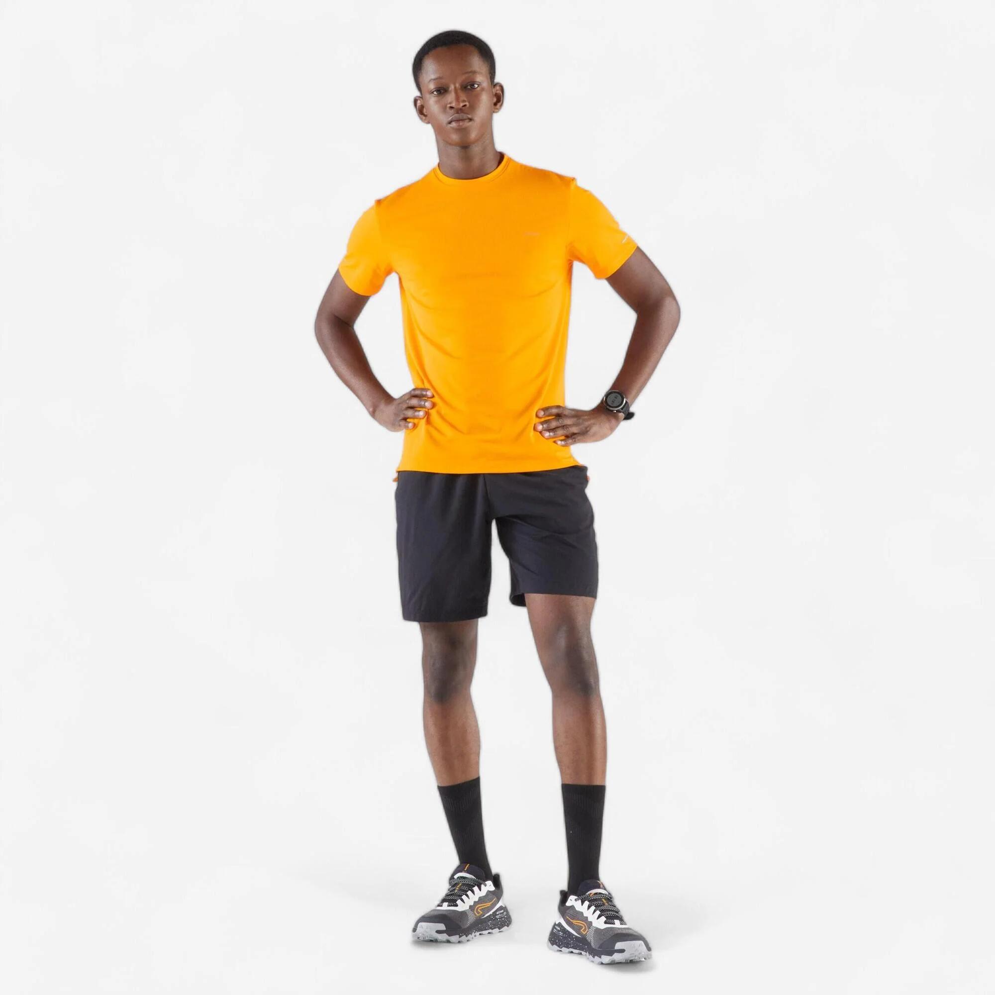 Kiprun Men's Run 500 Breathable Dry+ Running Shorts