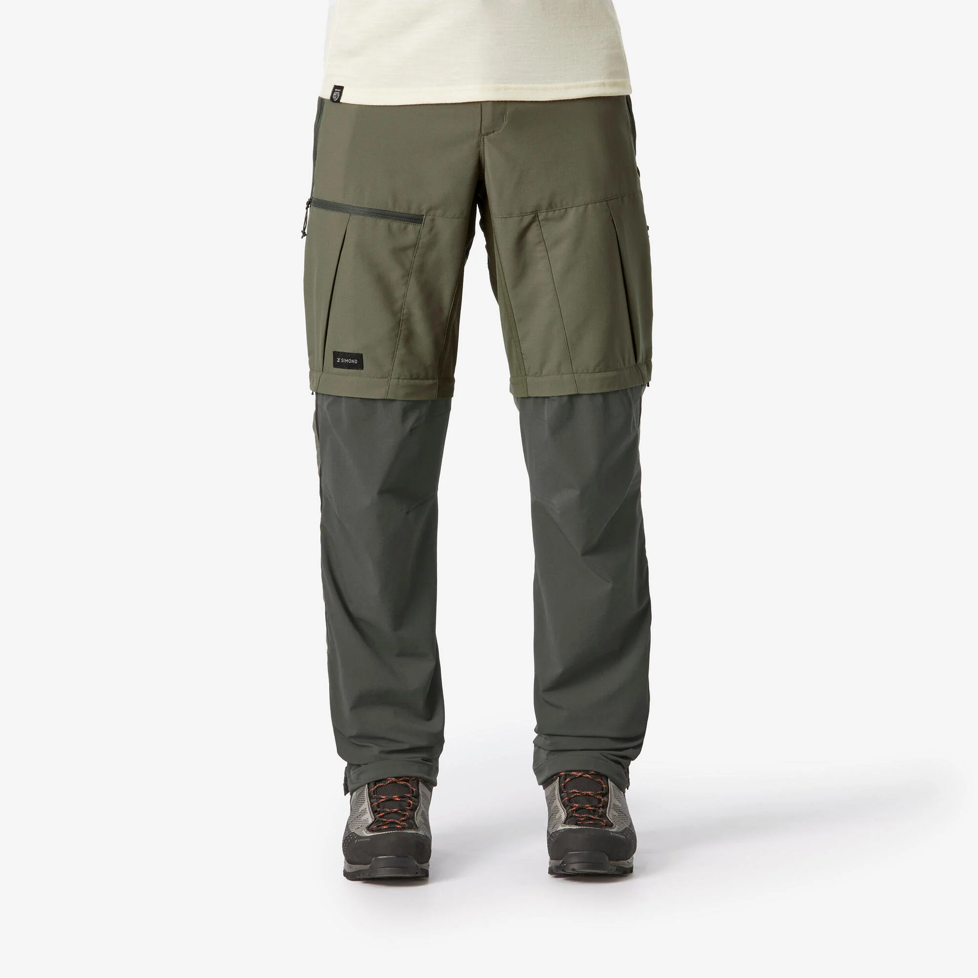 Simond Forclaz Men's MT500 2-in-1 Zip-Off Hiking Pants