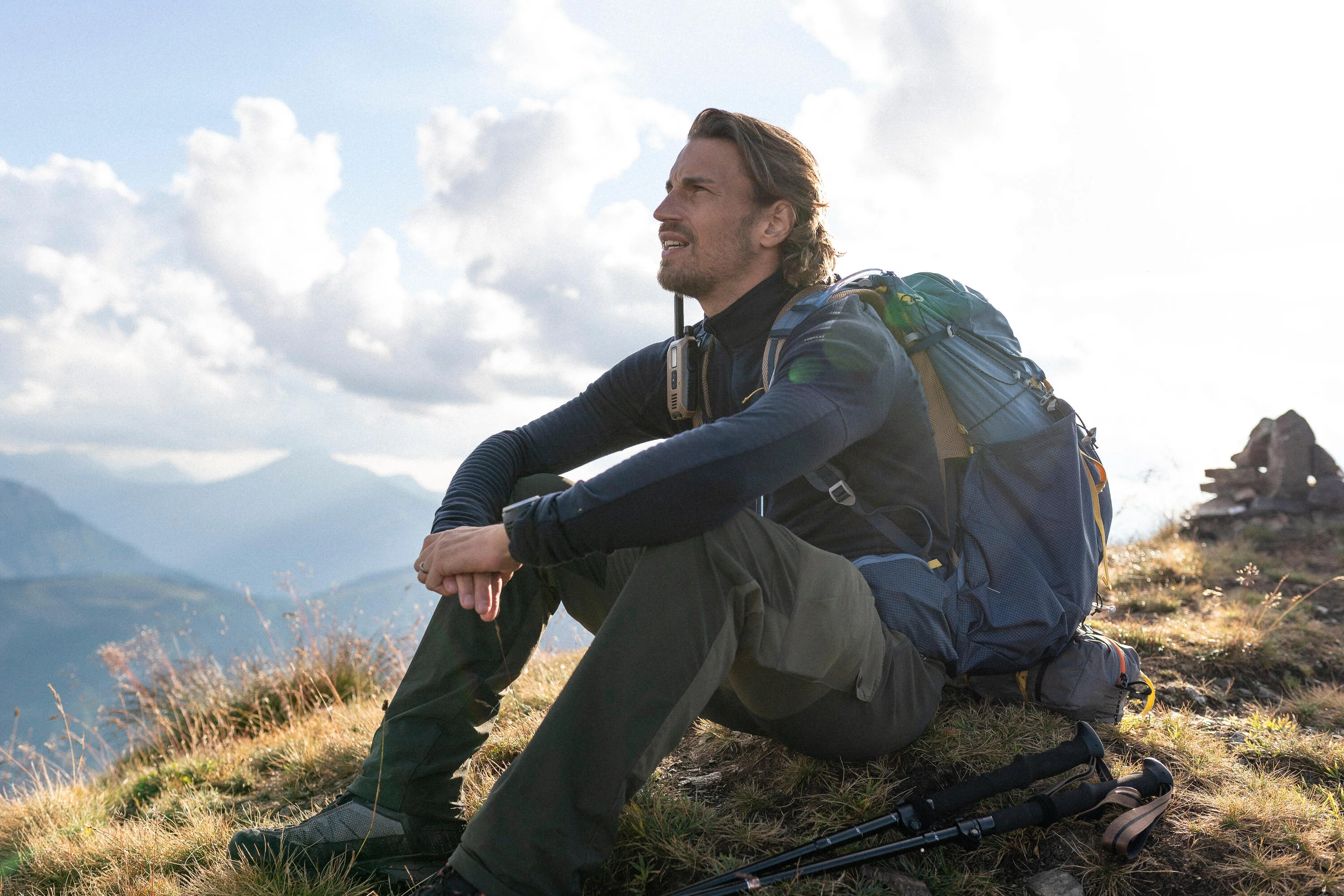 Forclaz Men's MT900 50+10 L Ultralight Backpacking Pack