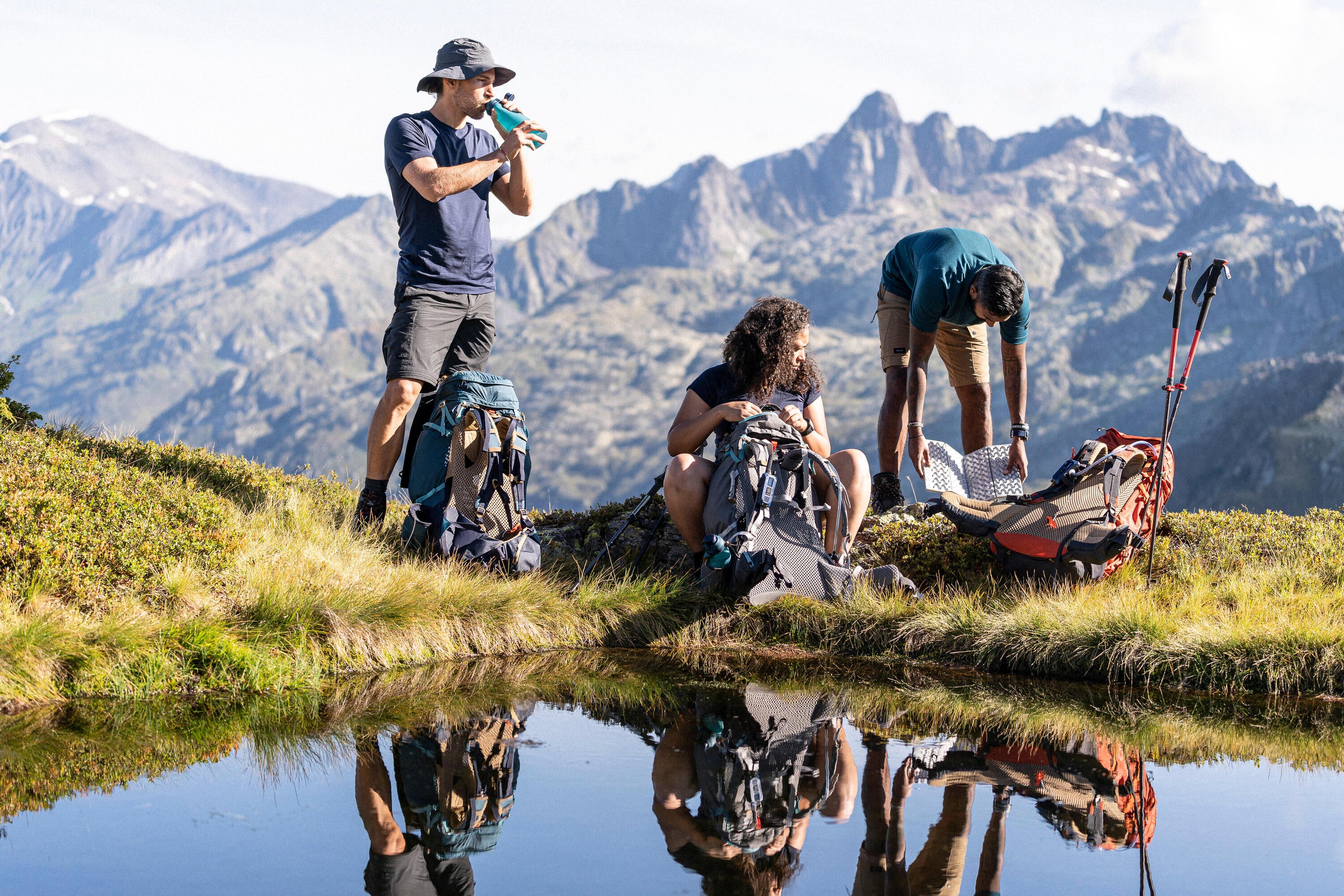 Simond Women's MT500 AIR 55+10L Backpacking Pack