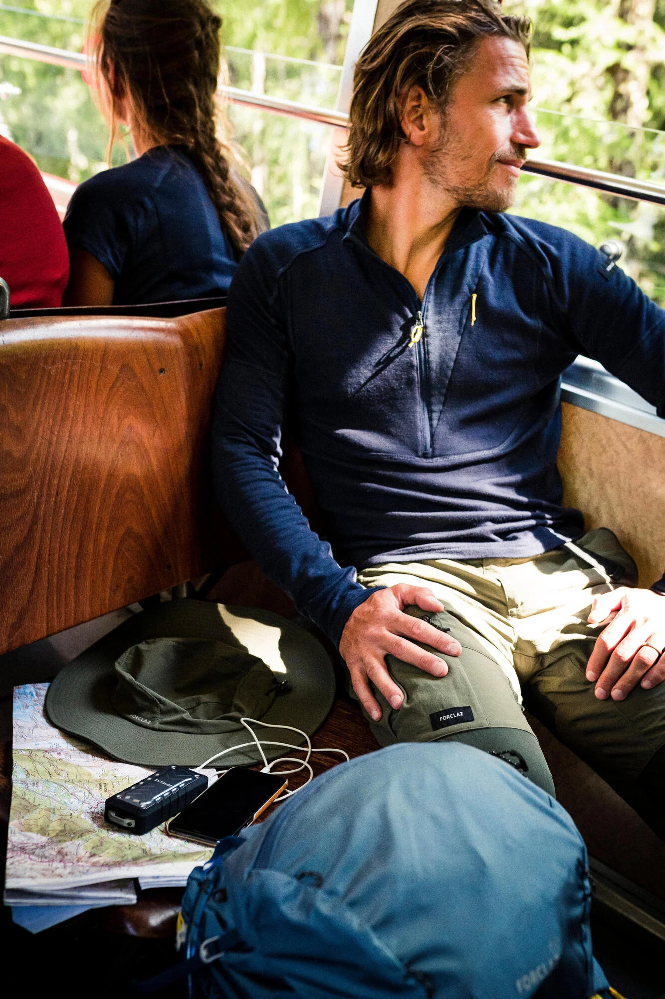 Simond Men's Merino Wool Long-Sleeved Backpacking T-Shirt - MT900