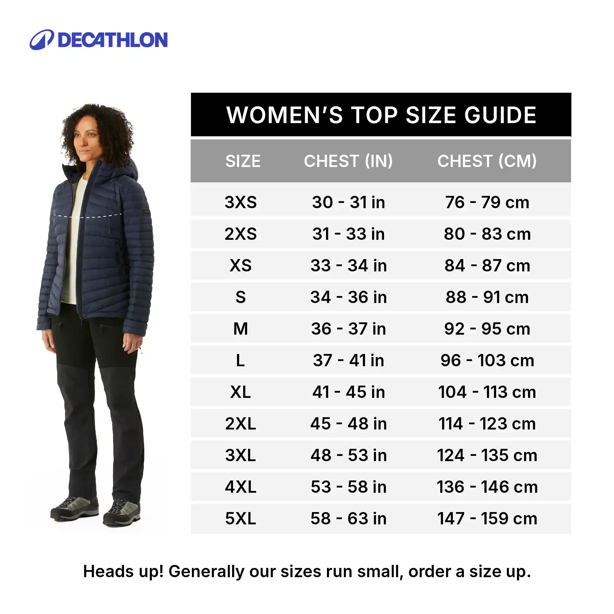 Forclaz Women's MT100 Hooded Down Puffer Jacket