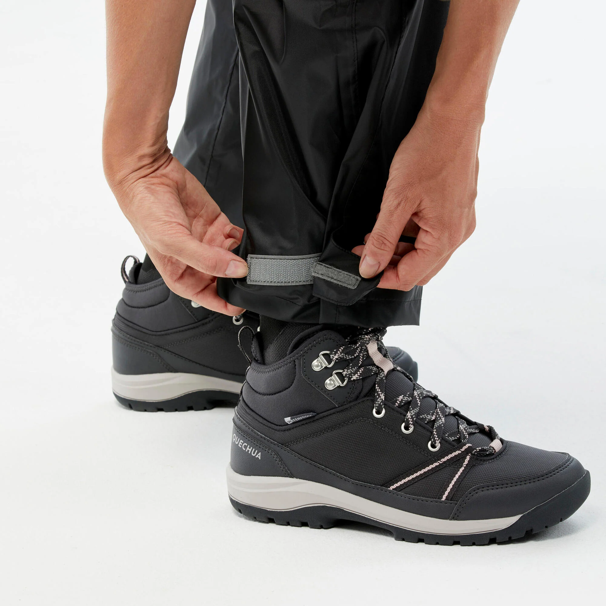 Quechua Women's Raincut Waterproof Over-Pants