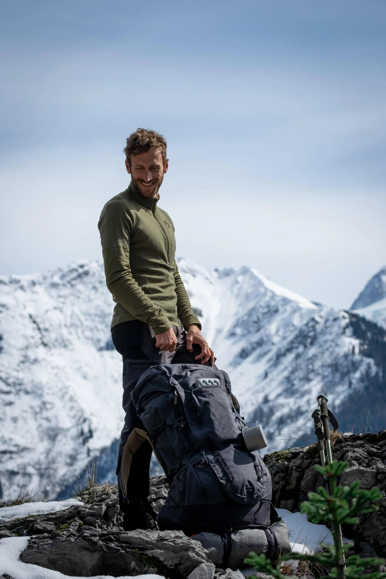 Simond Men's MT900 Symbium2 70+10 L Backpacking Pack