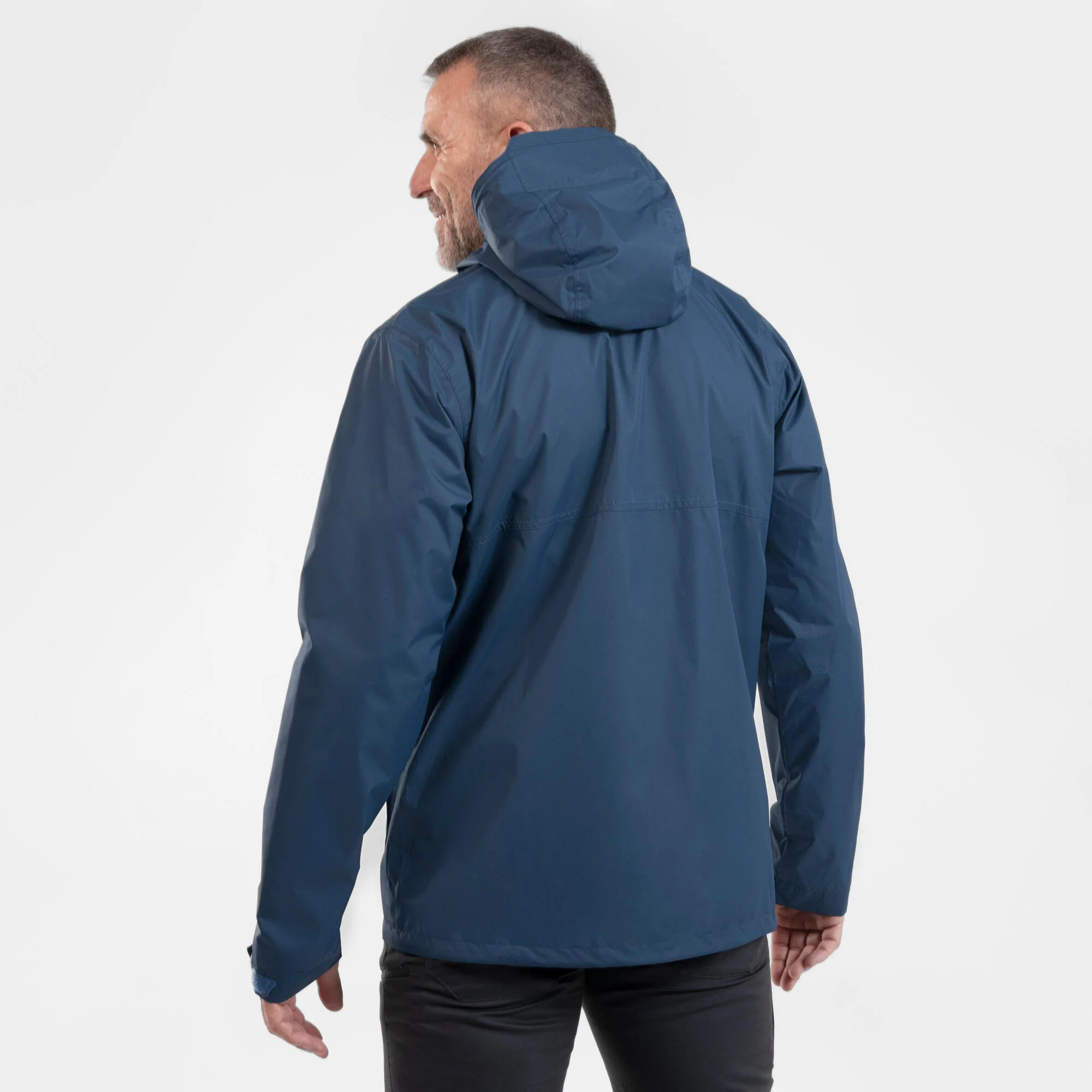 Quechua Men's NH500 Imper Waterproof Rain Jacket