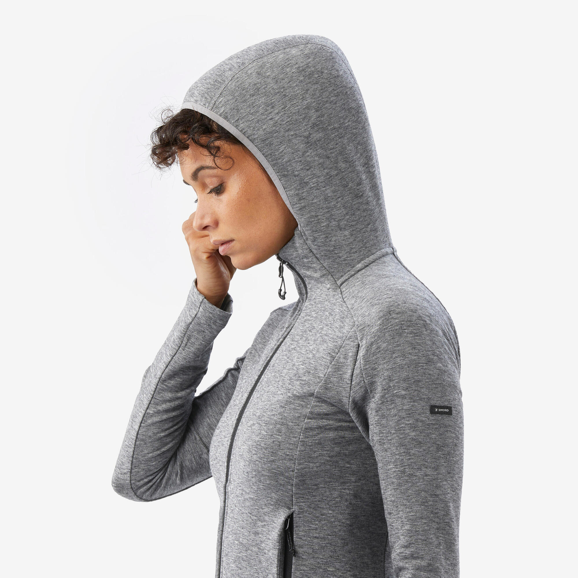 Simond Women's Merino and Lyocell Hooded Jacket Merino Fresh