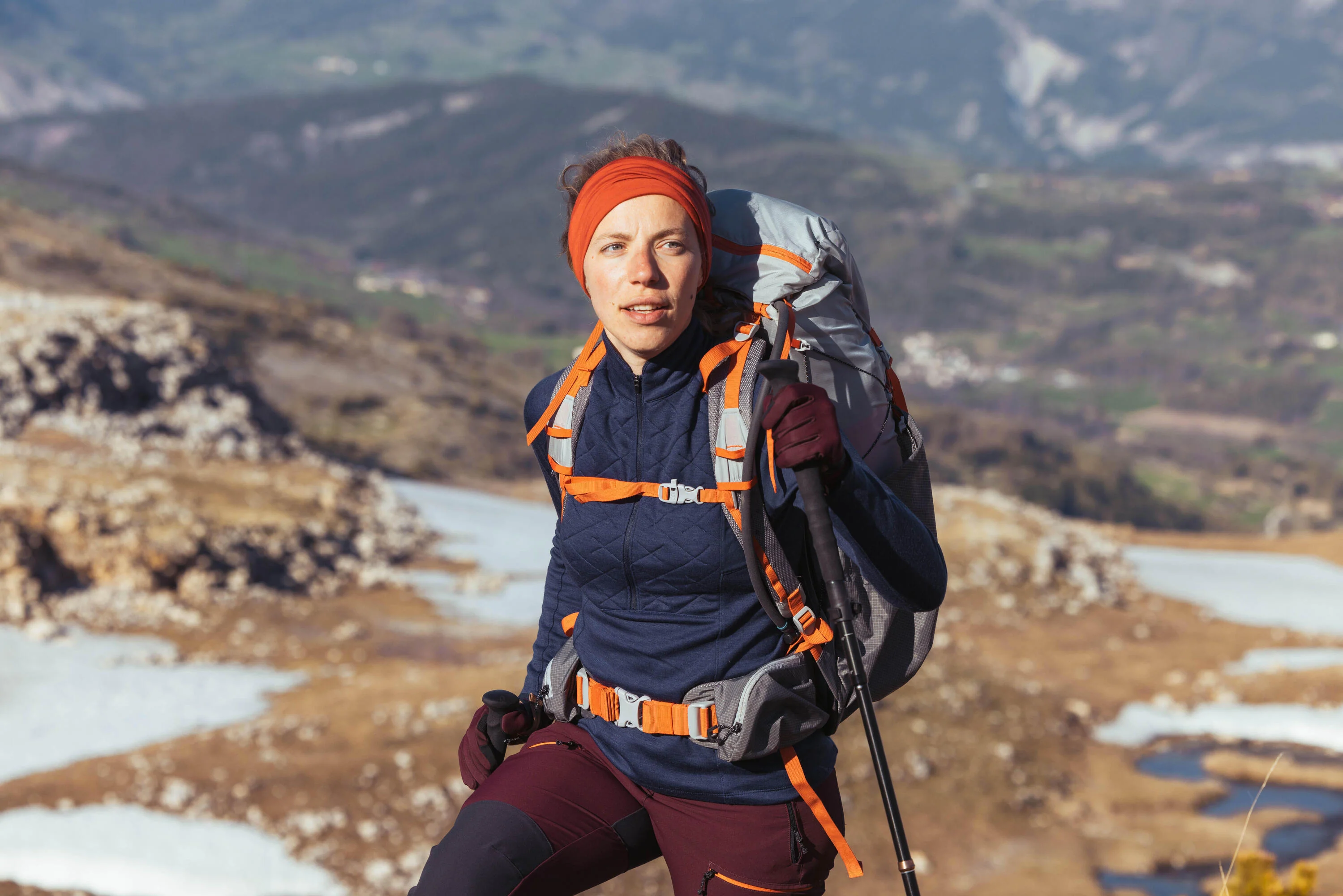 Forclaz Women's Ultralight Backpacking Backpack 45+10 L - MT900 UL