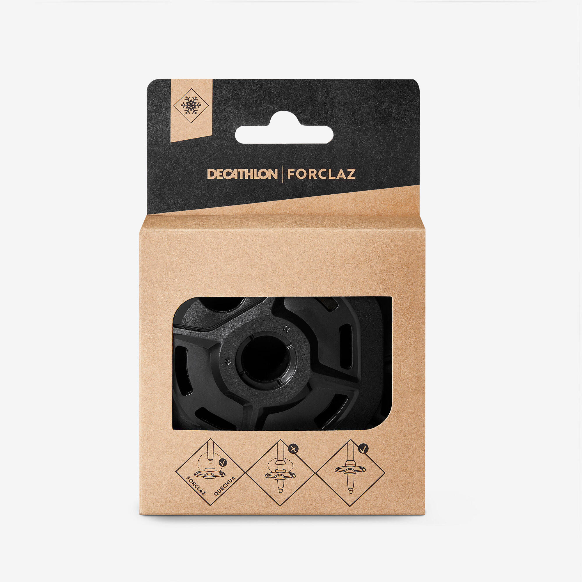 Forclaz Hiking Pole Winter Baskets - 2 Pieces