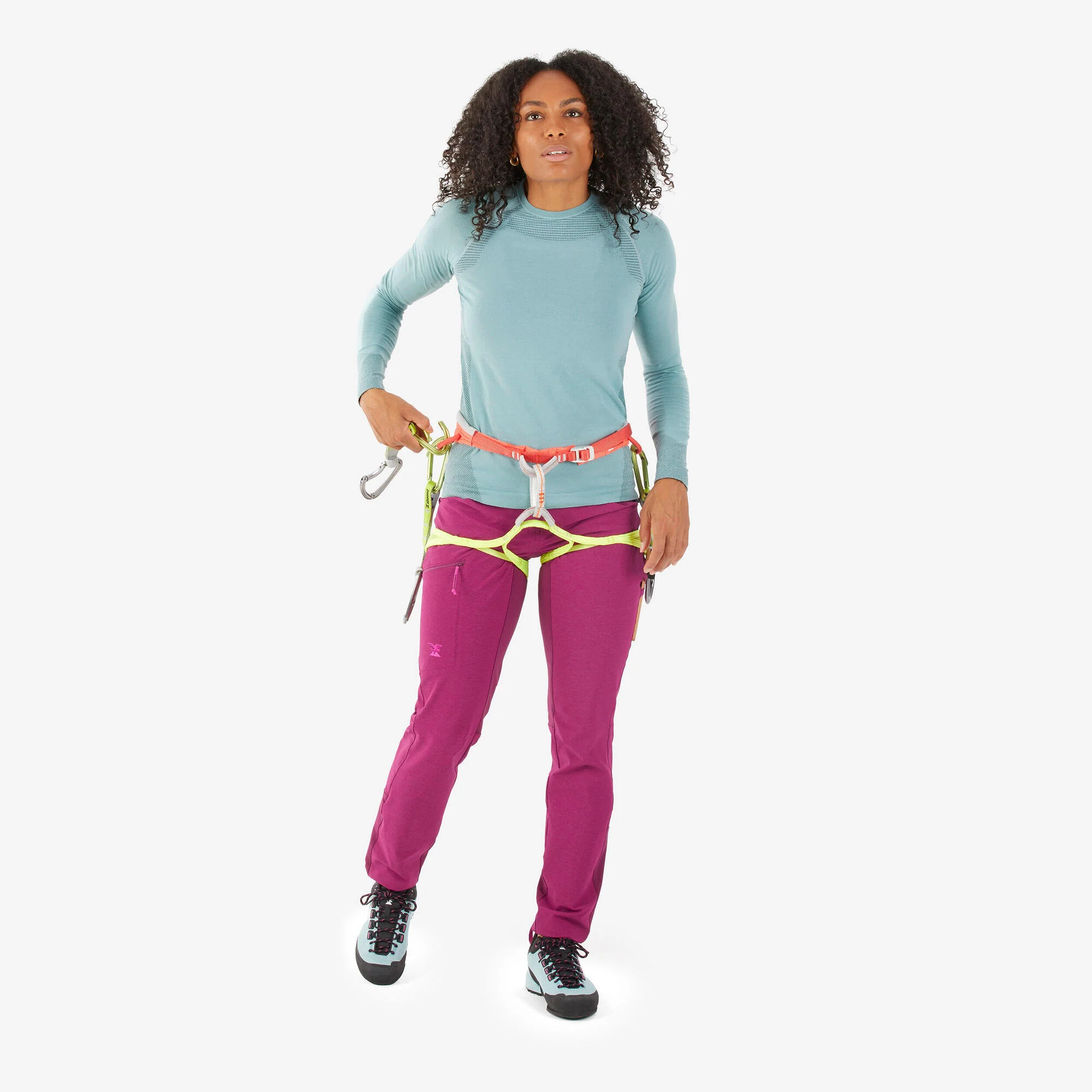 Simond Women's Alpinism Seamless Wool Long-Sleeve Shirt